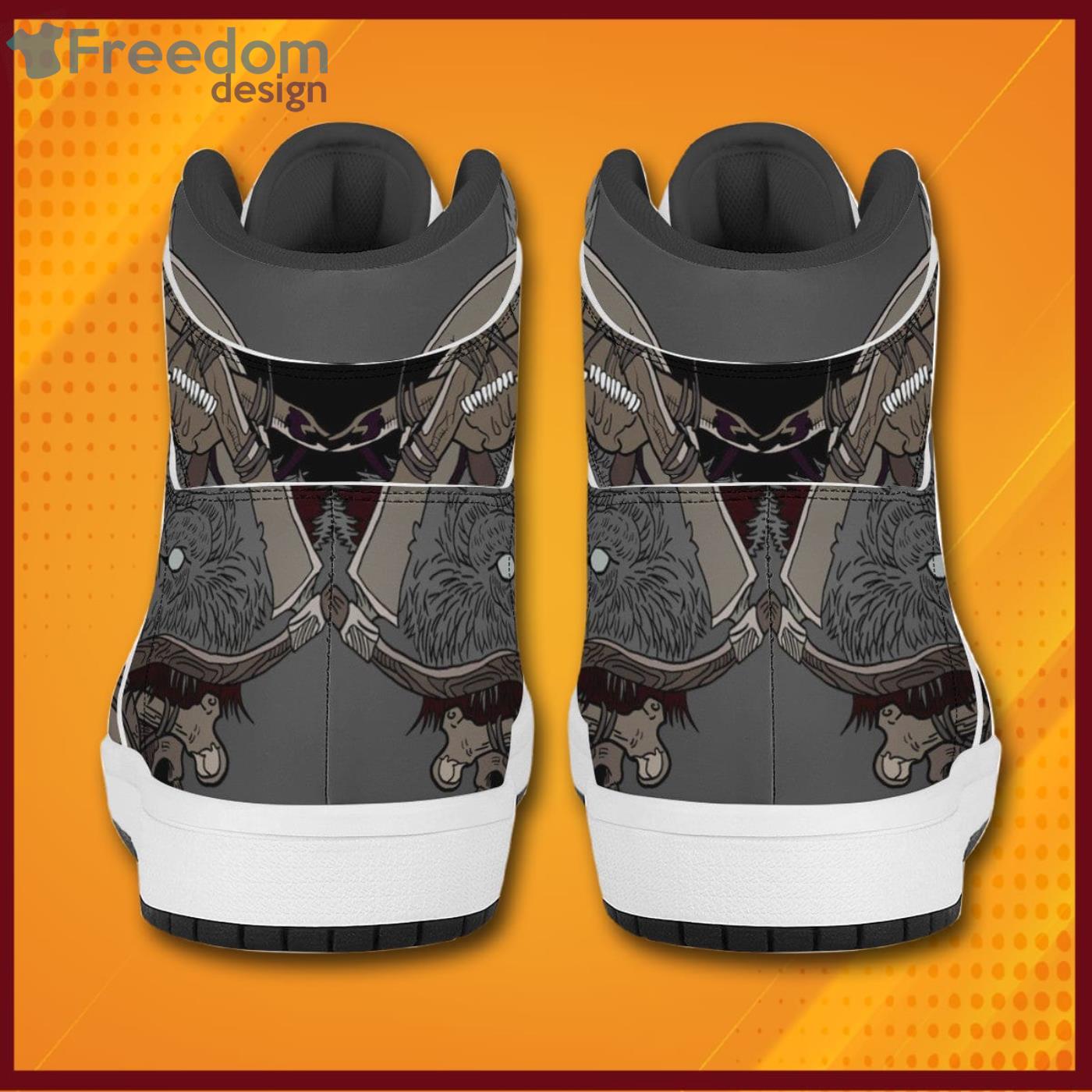 Wolf Scary Skull Sneaker Boots Shoes Product Photo 5 Wolf Scary Skull Sneaker Boots Shoes Product Photo 5
