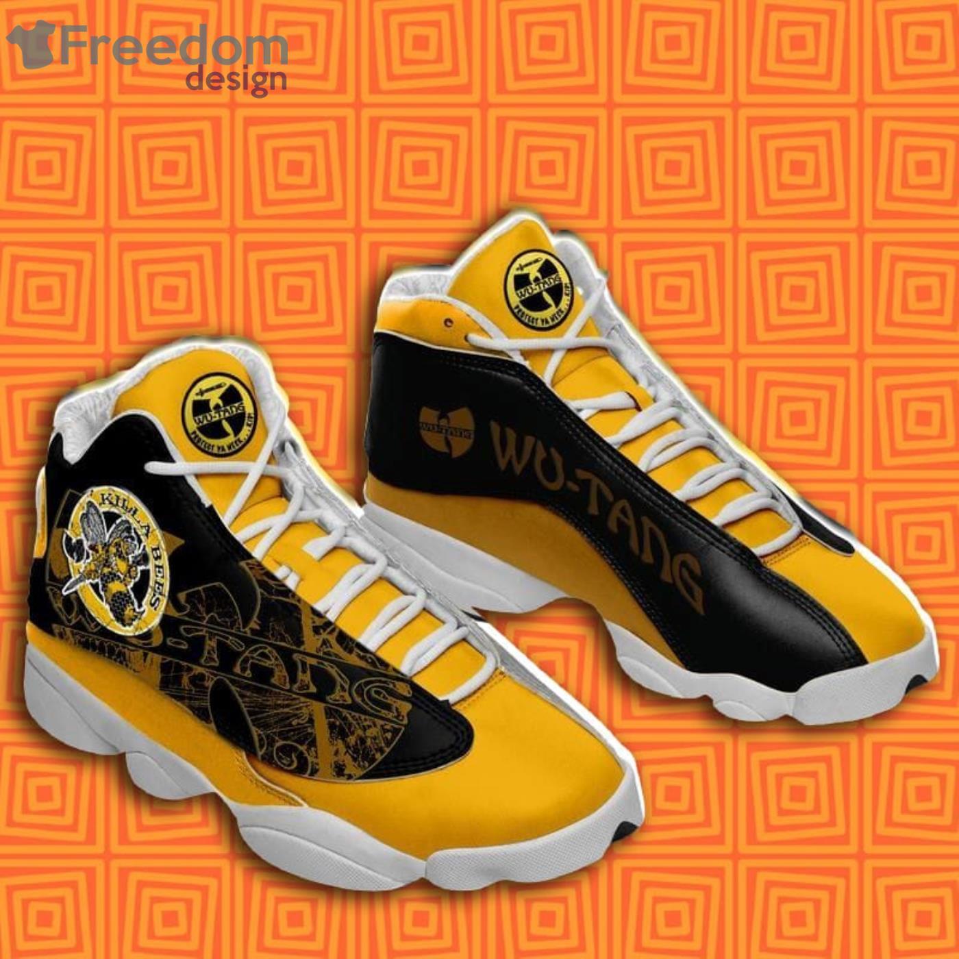 Wu Tang Clan Killa Bees Air Jordan 13 Sneaker Shoes image Wu-Tang Clan Killa Bees Air Jordan 13 Sneaker Shoes Product Photo 2