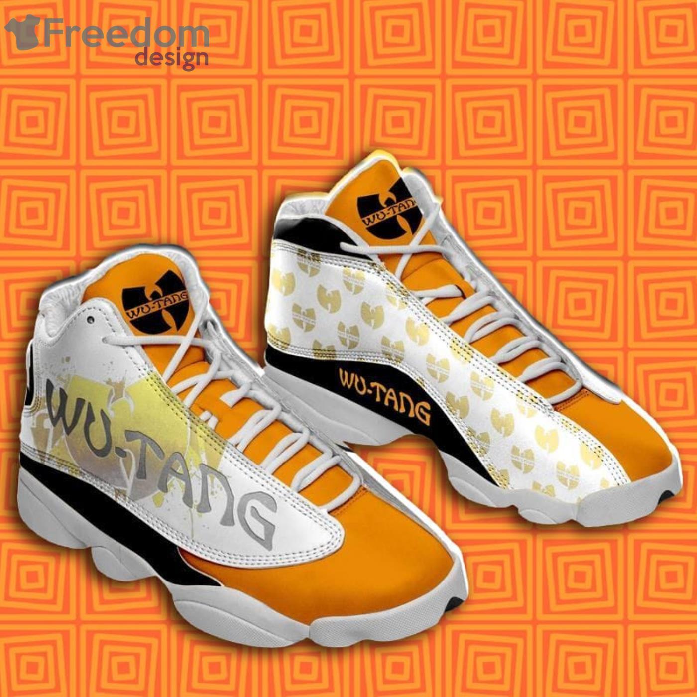 Wu-Tang Clan Logo Pattern Air Jordan 13 Sneaker Shoes Product Photo 2
