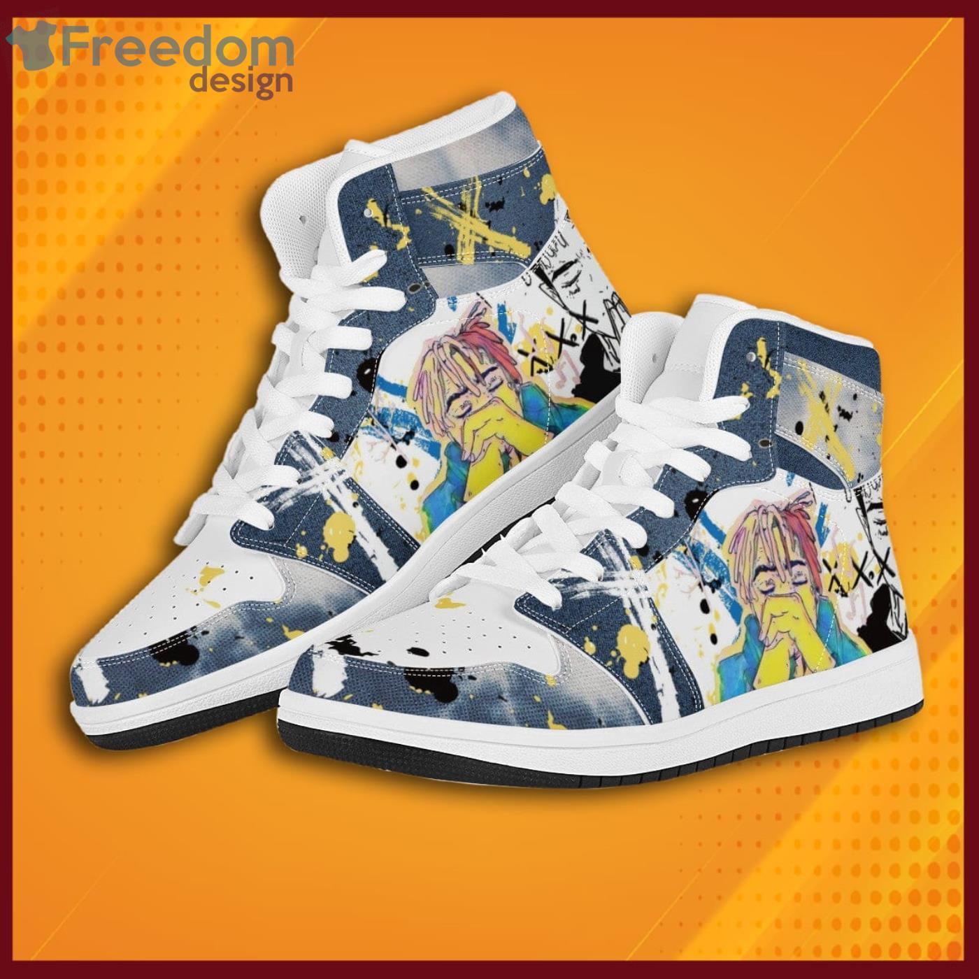 XXX Tentacion Art Sneaker Boots Shoes Product Photo 3 XXX Tentacion Art Sneaker Boots Shoes Product Photo 3