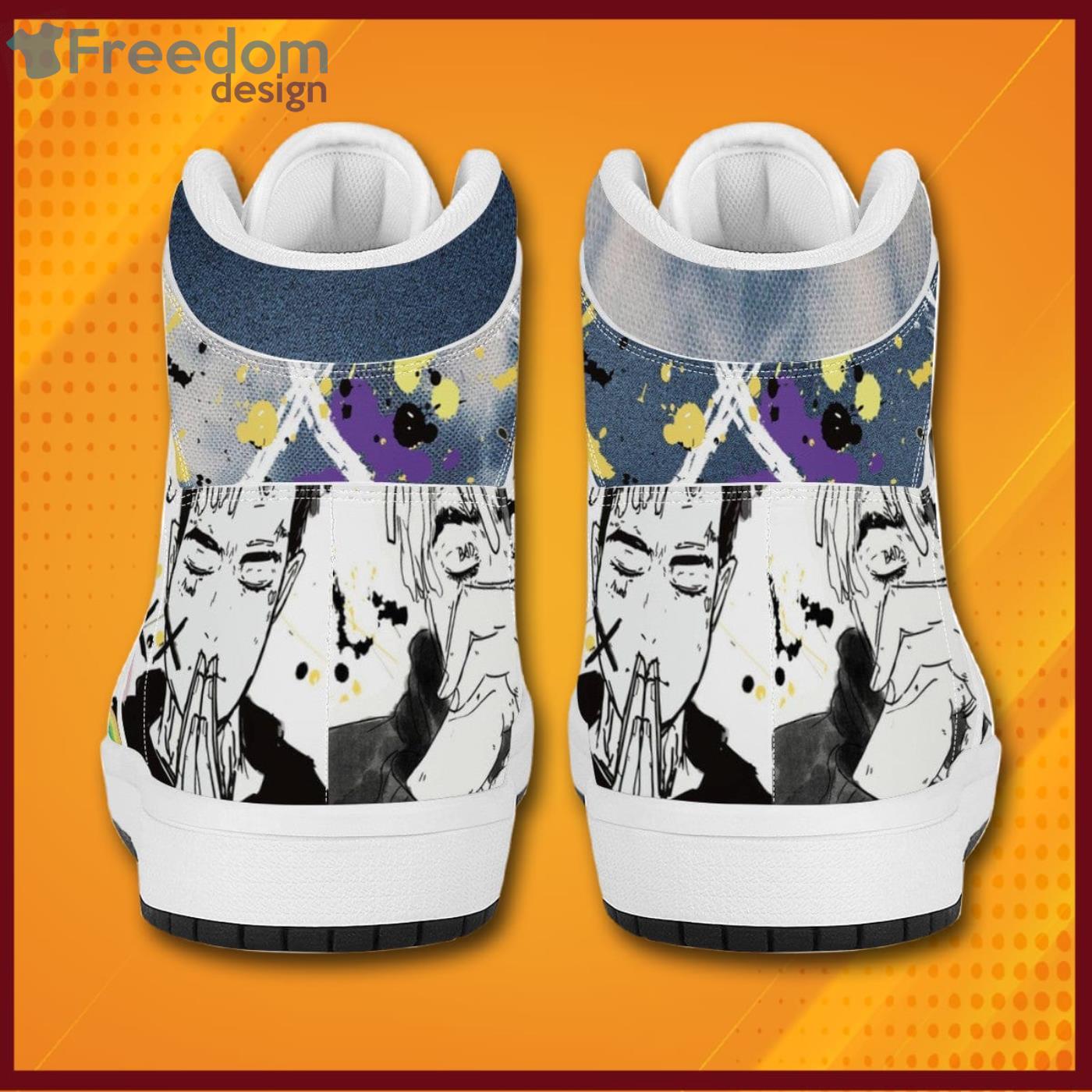 XXX Tentacion Art Sneaker Boots Shoes Product Photo 5 XXX Tentacion Art Sneaker Boots Shoes Product Photo 5