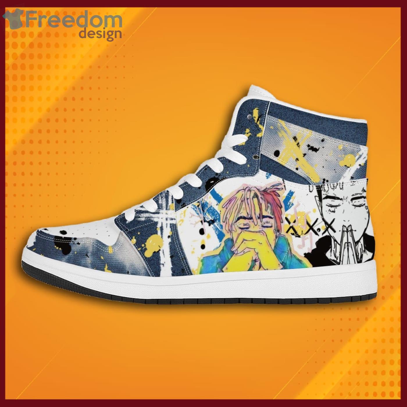 XXX Tentacion Art Sneaker Boots Shoes Product Photo 1 XXX Tentacion Art Sneaker Boots Shoes Product Photo 1
