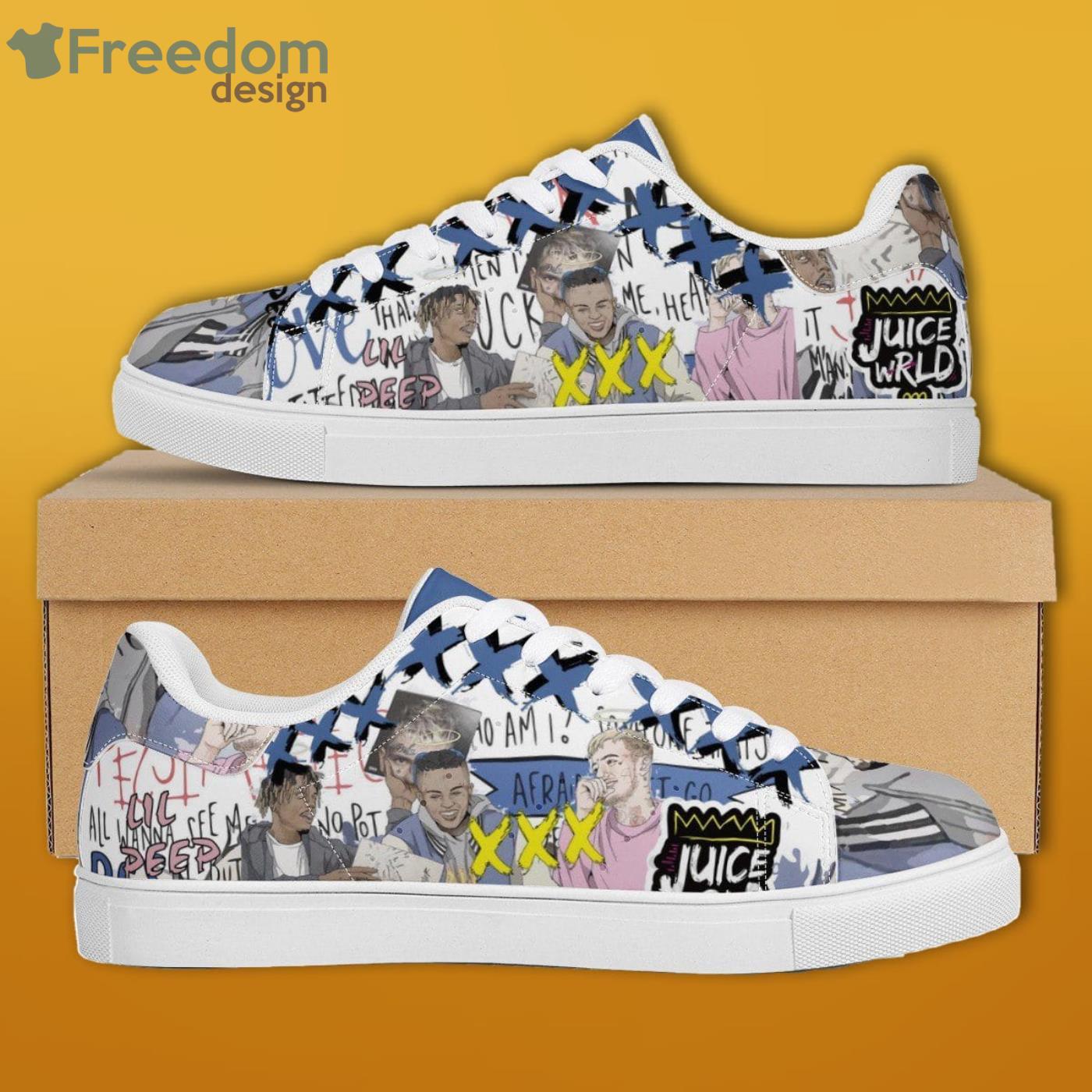 XXXTentacion & Juice Wrld & Lil Peep Sneaker Skate Shoes Product Photo 1 XXXTentacion & Juice Wrld & Lil Peep Sneaker Skate Shoes Product Photo 1