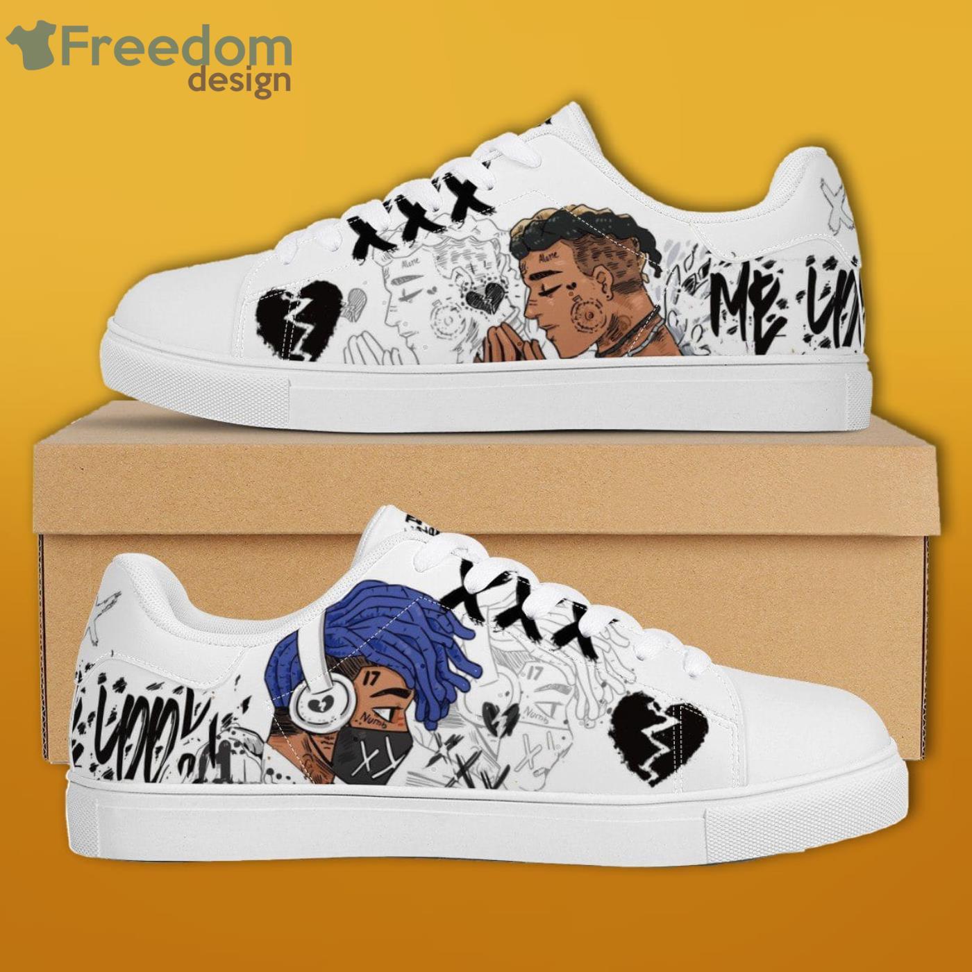 XXXTentacion Raper Sneaker Skate Shoes - Freedomdesign