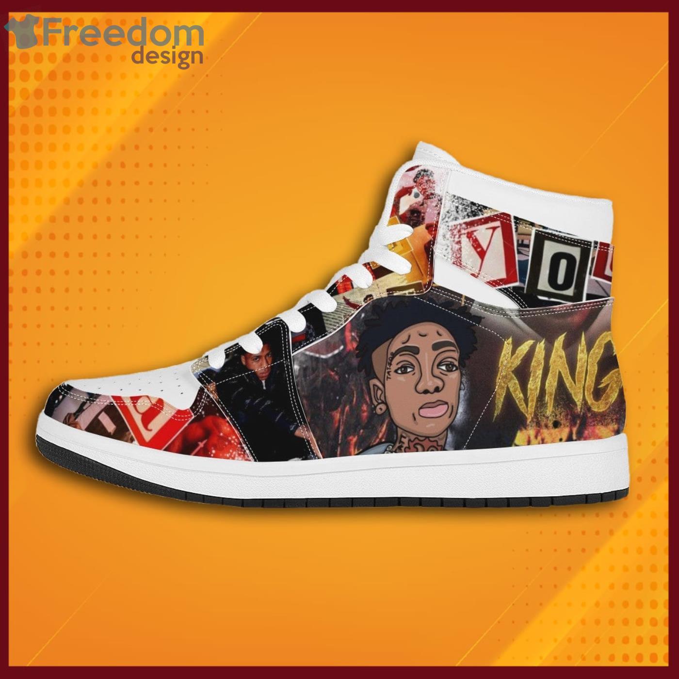 Youngboy Fan Art Design Sneaker Boots Shoes Product Photo 1 Youngboy Fan Art Design Sneaker Boots Shoes Product Photo 1
