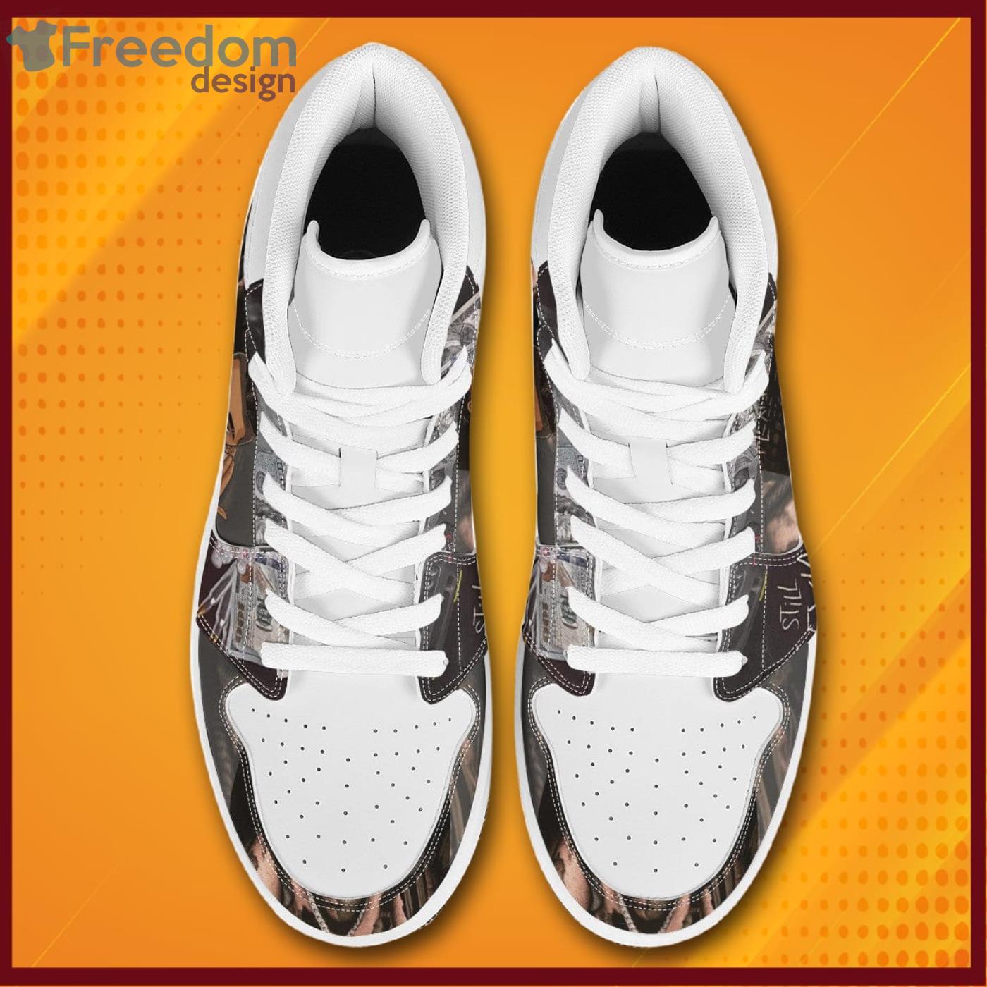 Youngboy Smoking Art Desgin Sneaker Boots Shoes Product Photo 4 Youngboy Smoking Art Desgin Sneaker Boots Shoes Product Photo 4