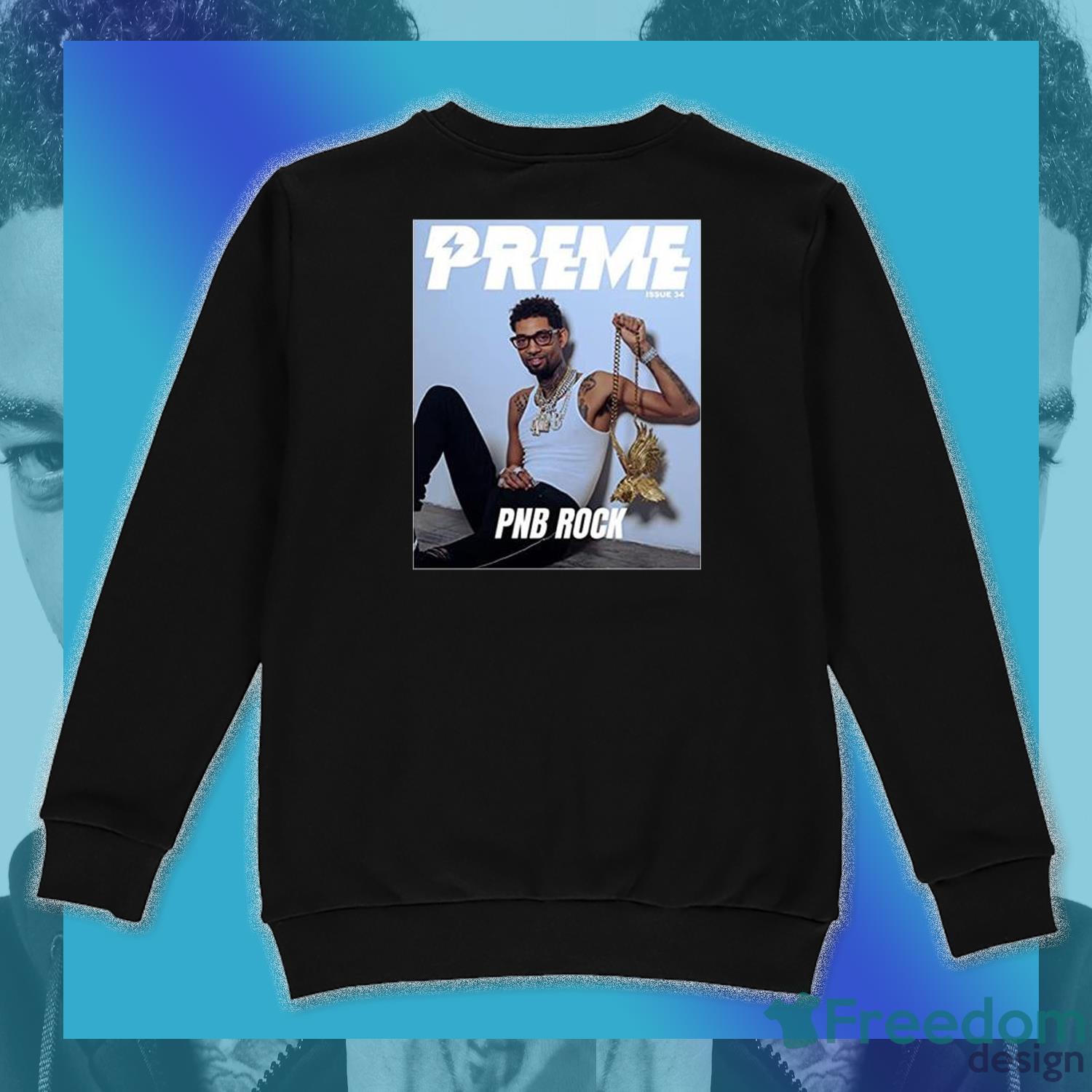 1991-2022 PnB Rock rip shirt Product Photo 3 1991-2022 PnB Rock rip shirt Product Photo 3