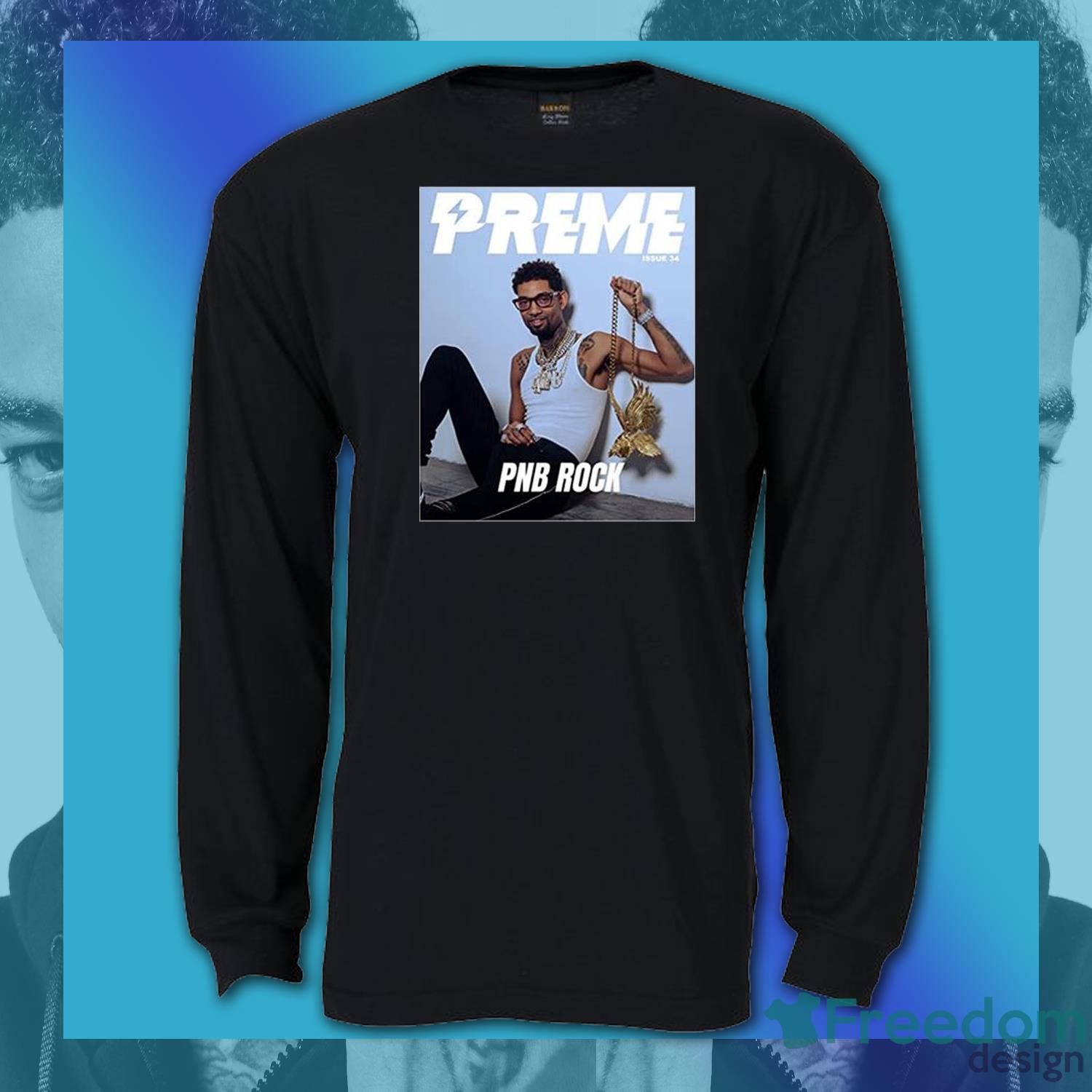 1991 2022 PnB Rock rip shirt image 1991-2022 PnB Rock rip shirt Product Photo 4