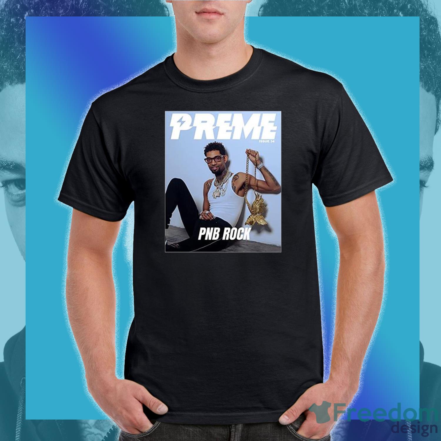 1991-2022 PnB Rock rip shirt Product Photo 1 1991-2022 PnB Rock rip shirt Product Photo 1