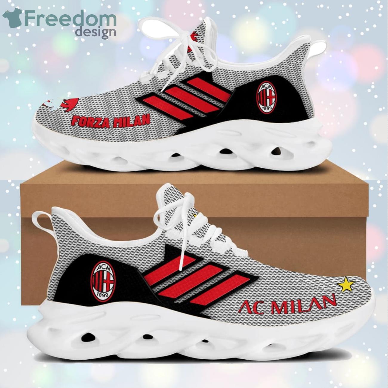 Ac Milan Grey Max Soul Sneaker Running Shoes Product Photo 2