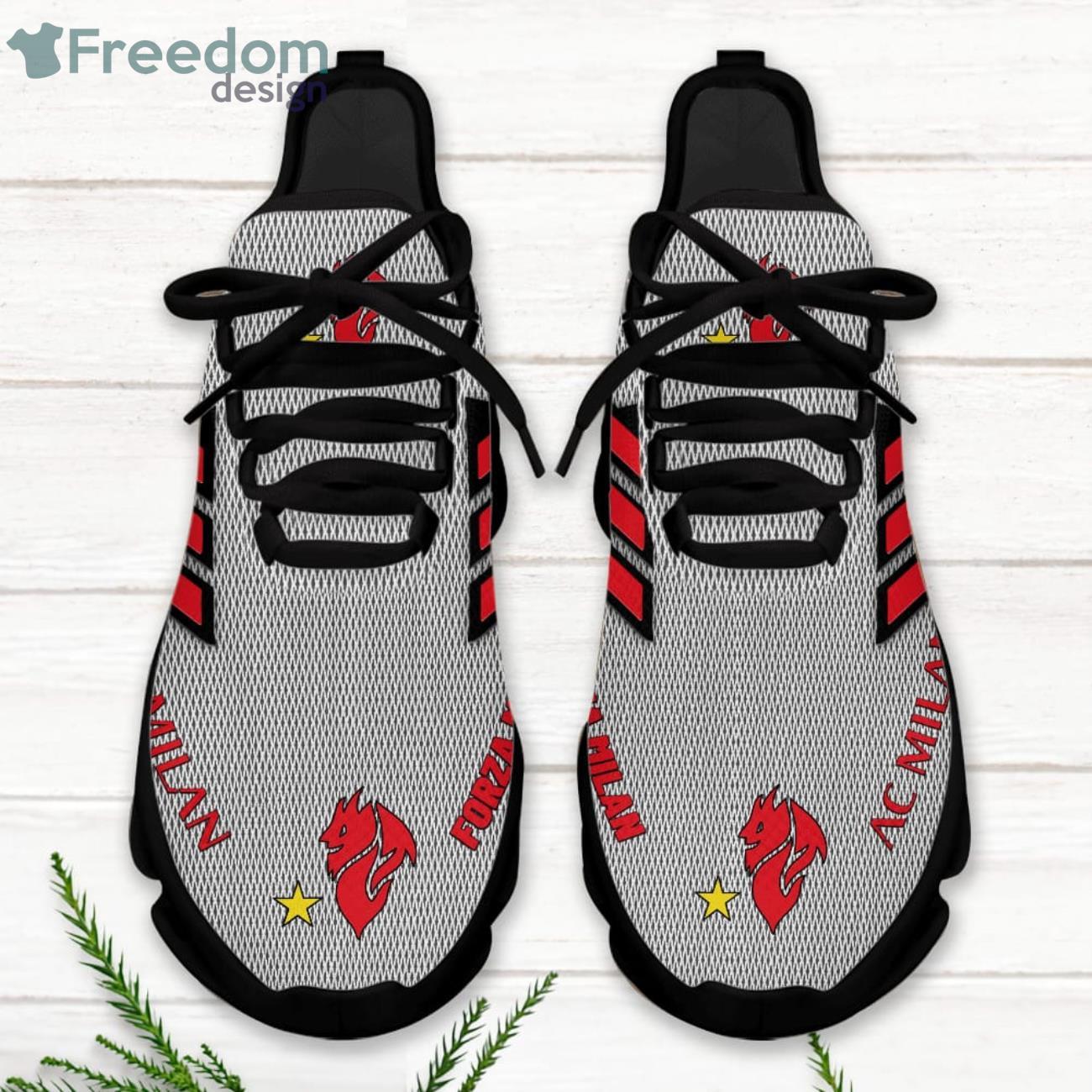 Ac Milan Grey Max Soul Sneaker Running Shoes Product Photo 3 Ac Milan Grey Max Soul Sneaker Running Shoes Product Photo 3
