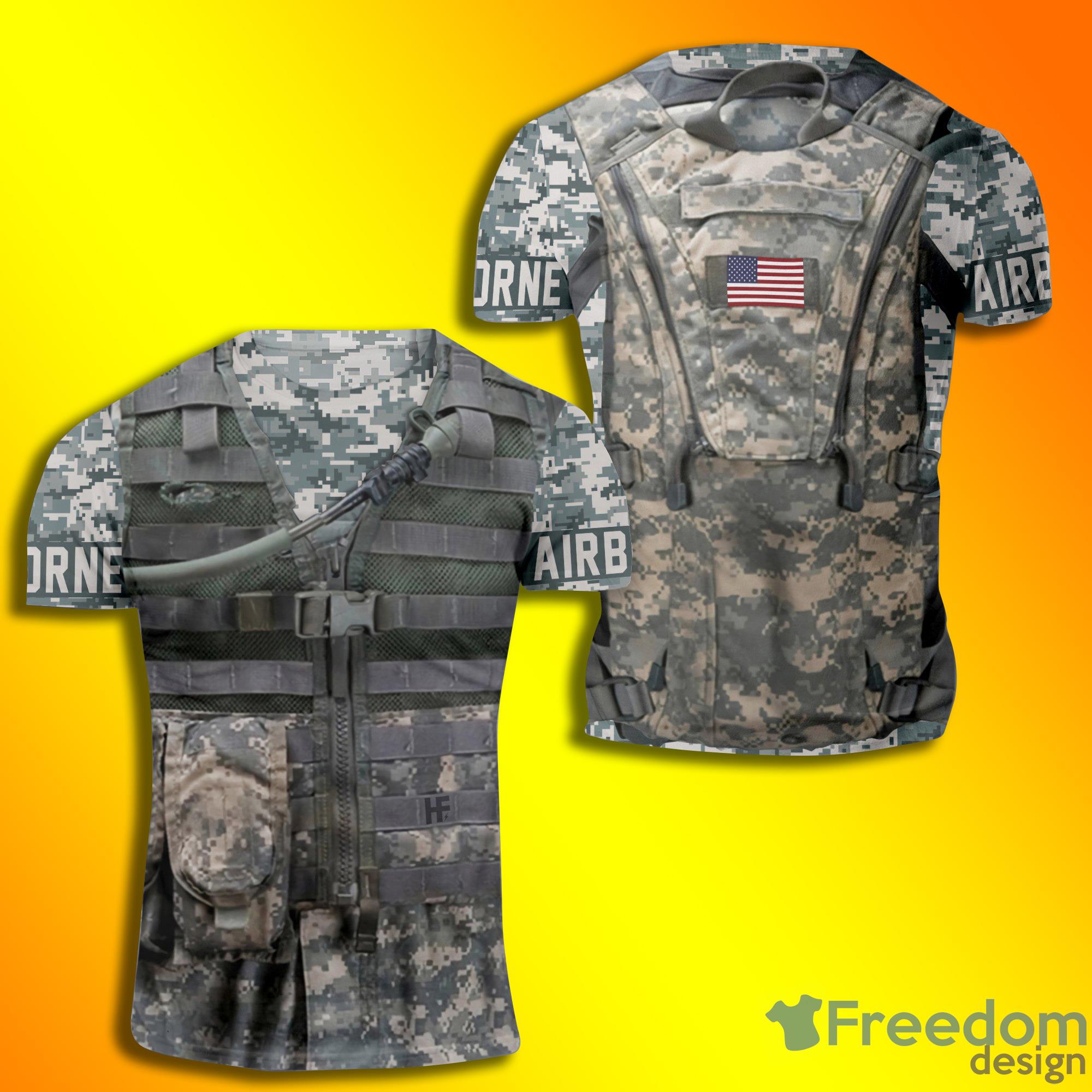 Airborne Army All Over Print 3D Shirt Product Photo 2