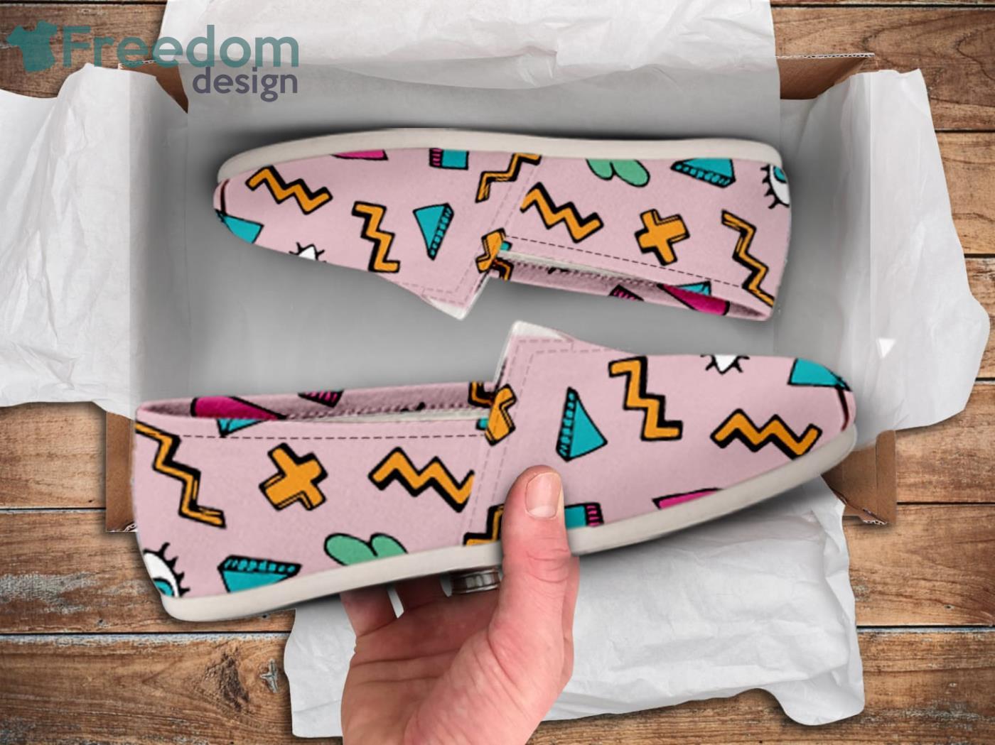 All Seing Eye Cute Pattern Slip On Shoes Product Photo 1 All Seing Eye Cute Pattern Slip On Shoes Product Photo 1