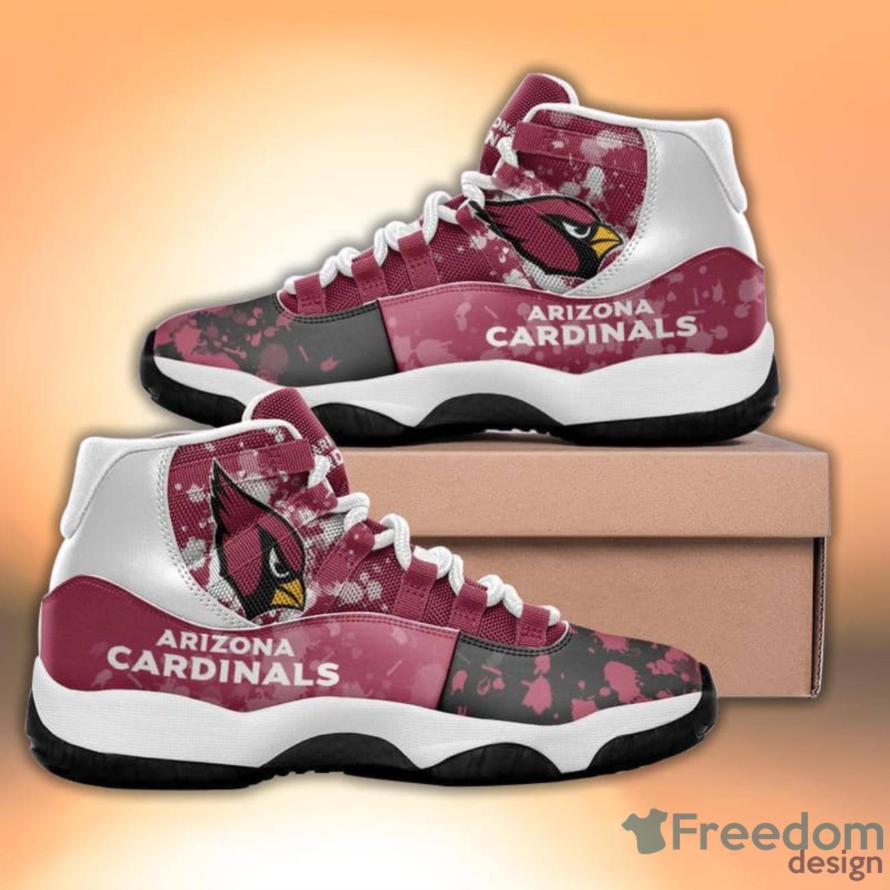 Cincinnati Bengals Air Jordan Hightop Shoes - Freedomdesign