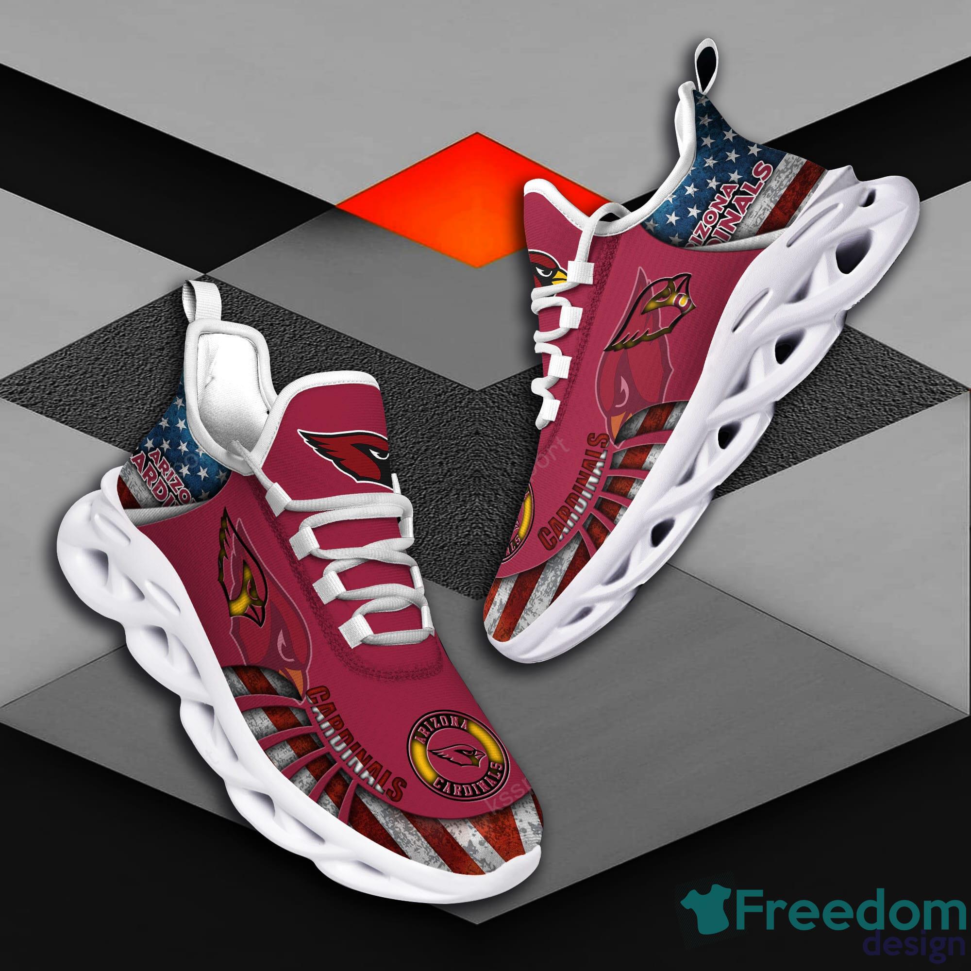 Arizona Cardinals NFLMax Soul Shoes New Sport Gift Running Sneakers -  Freedomdesign