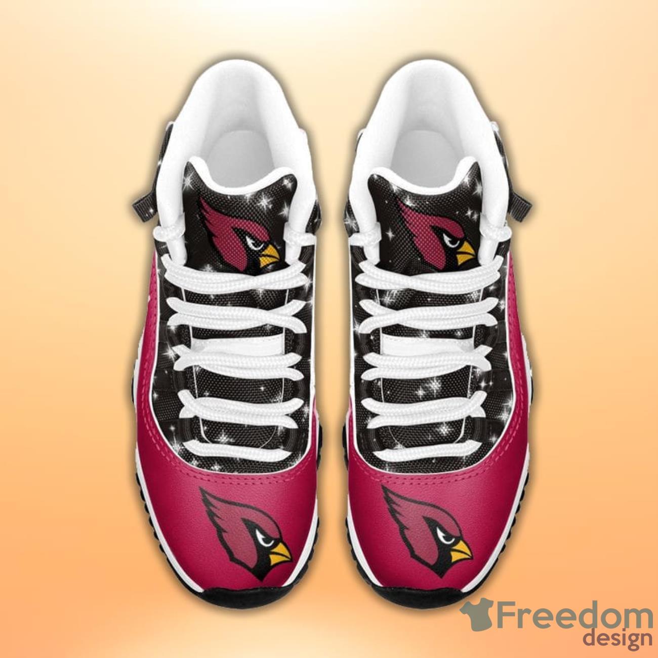 Arizona Cardinals Diamond Pattern Style Sneaker Air Jordan 11 Shoes -  Freedomdesign