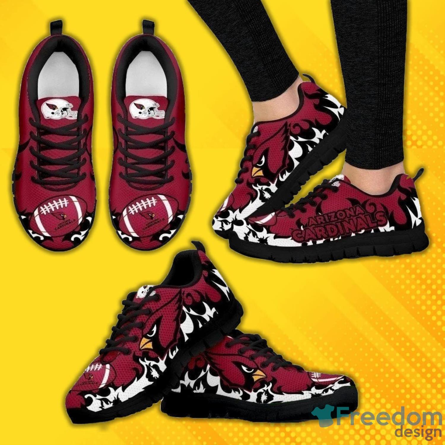 Arizona Cardinals Sneakers Shoes For Fans Product Photo 2