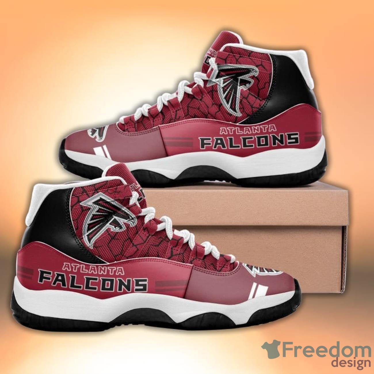 Atlanta Falcons Pattern Texture Style Sneaker Air Jordan 11 Shoes