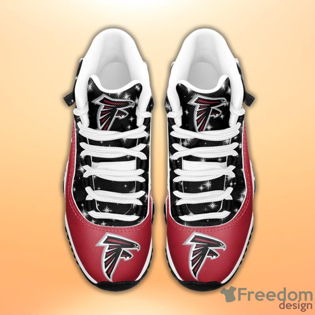 Atlanta Falcons form Air Jordan 11 Sneaker Shoes Limited Edition