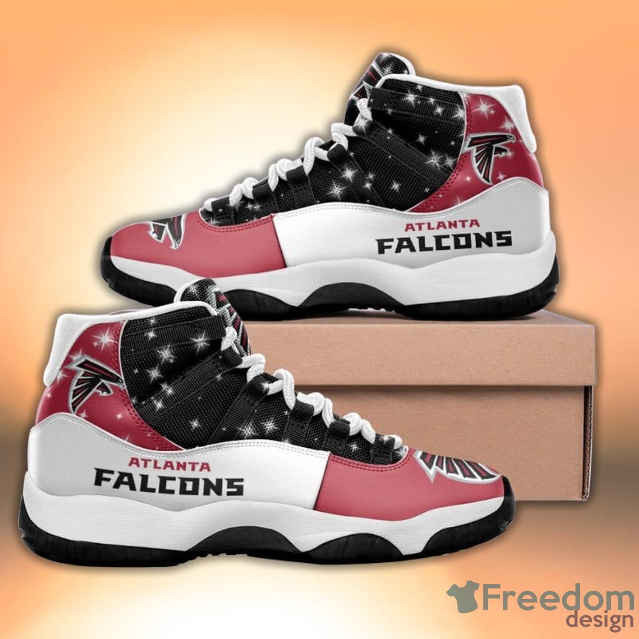 Atlanta Falcons NFL Air Jordan 11 Shoes Sport Running Shoes For