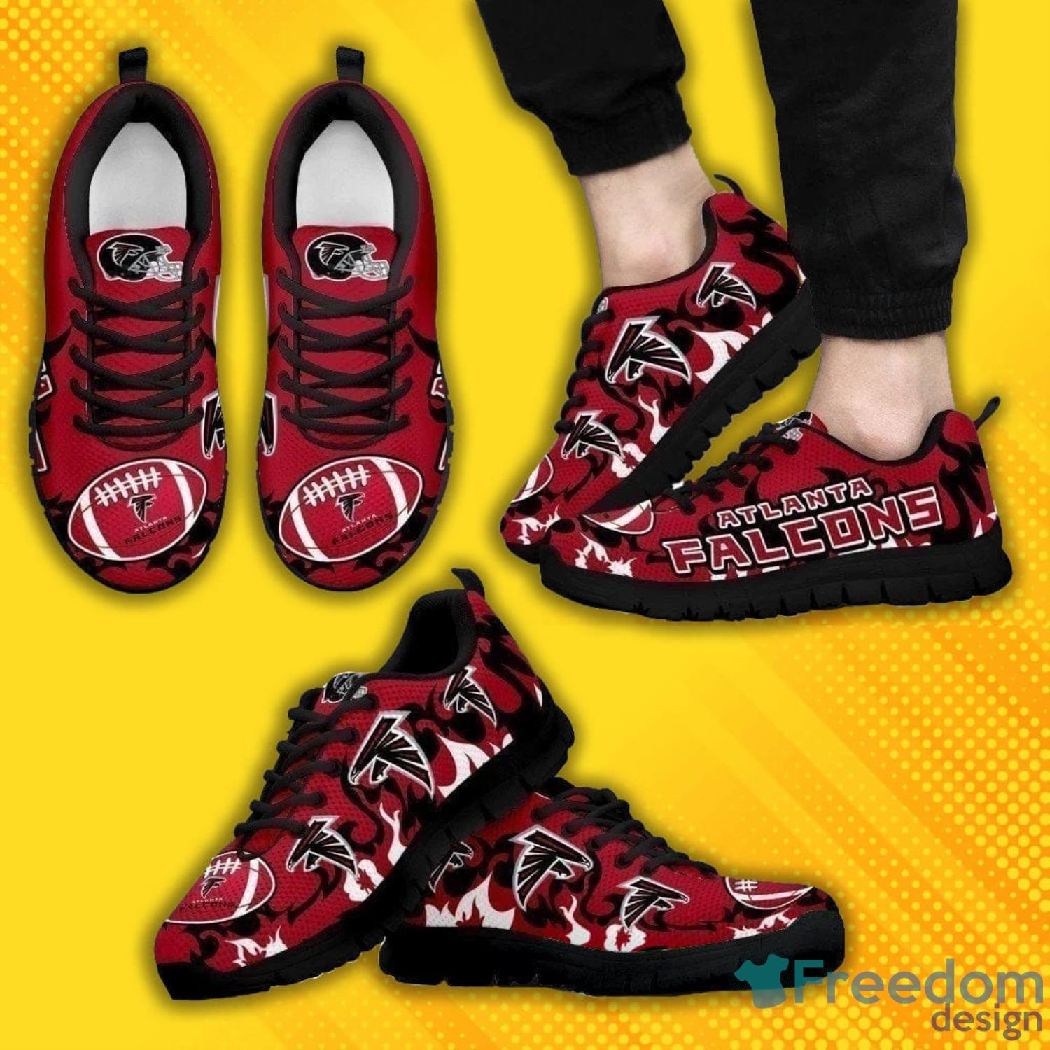 Atlanta Falcons Sneakers Shoes For Fans Product Photo 1