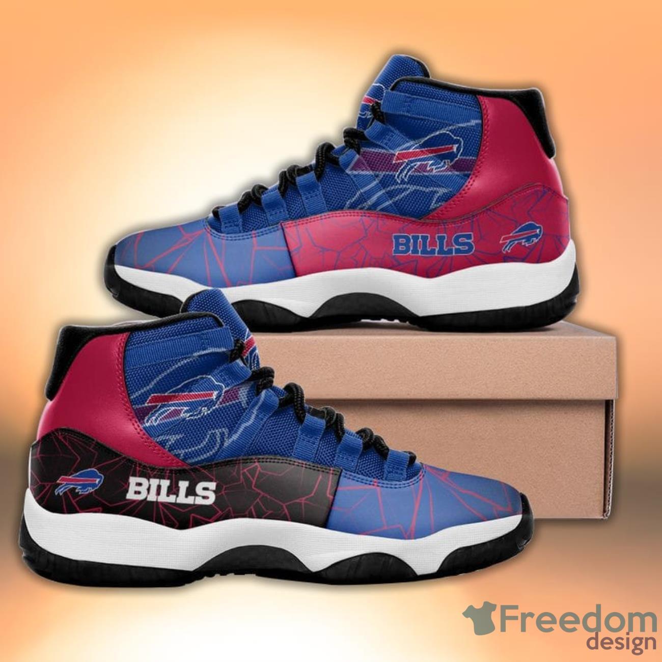 Buffalo Bills NFL Air Jordan 11 Sneakers Shoes Gift For Fans - Freedomdesign