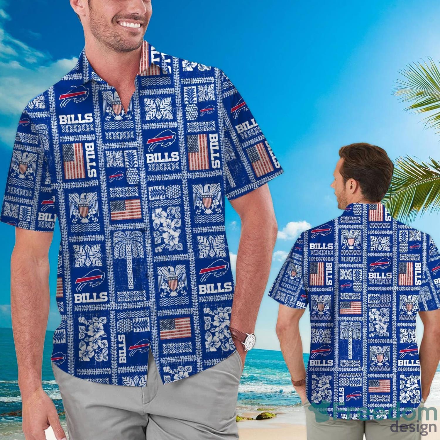 Buffalo Bills Summer Commemrative Hawaiian Shirt - Freedomdesign