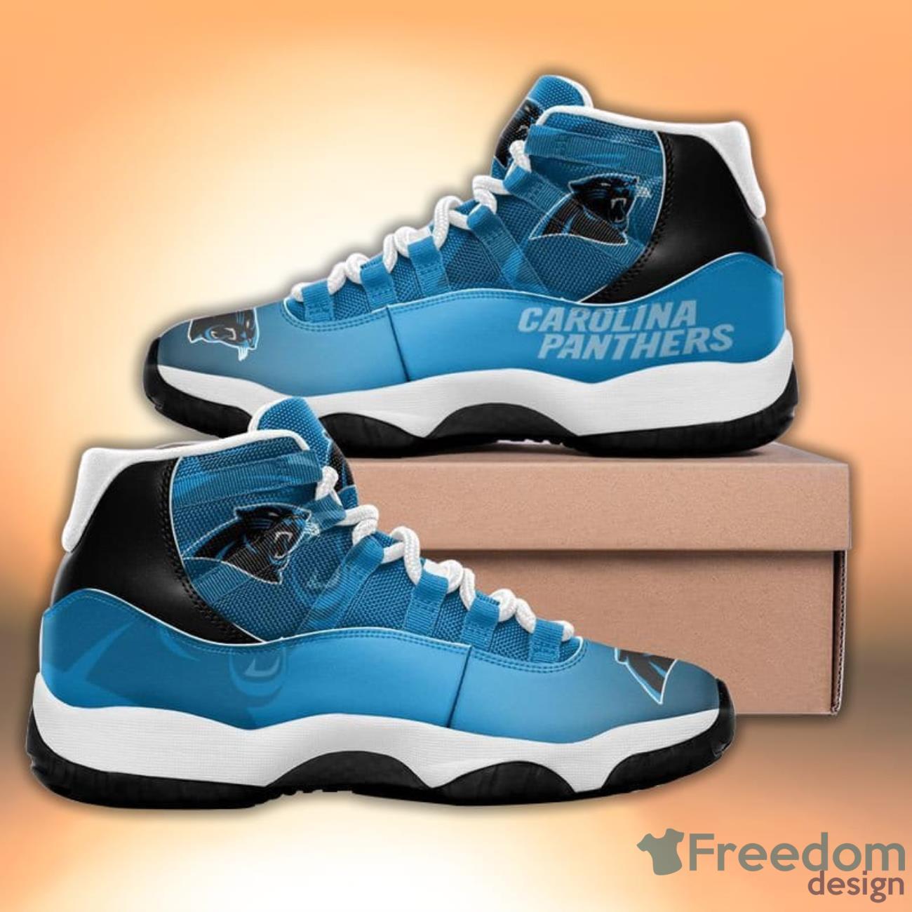 Carolina Panthers Pattern Galaxy Style Sneaker Air Jordan 11 Shoes