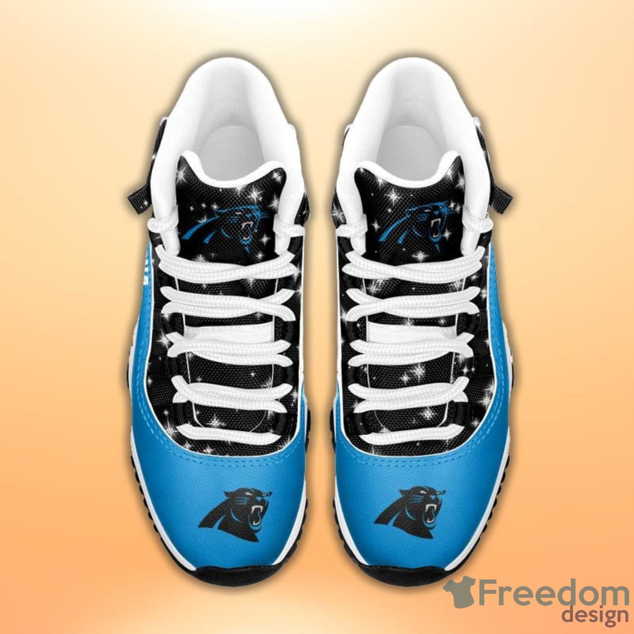 Carolina Panthers Air Jordan 13 Sneakers Nfl Custom Sport Shoes -  Freedomdesign