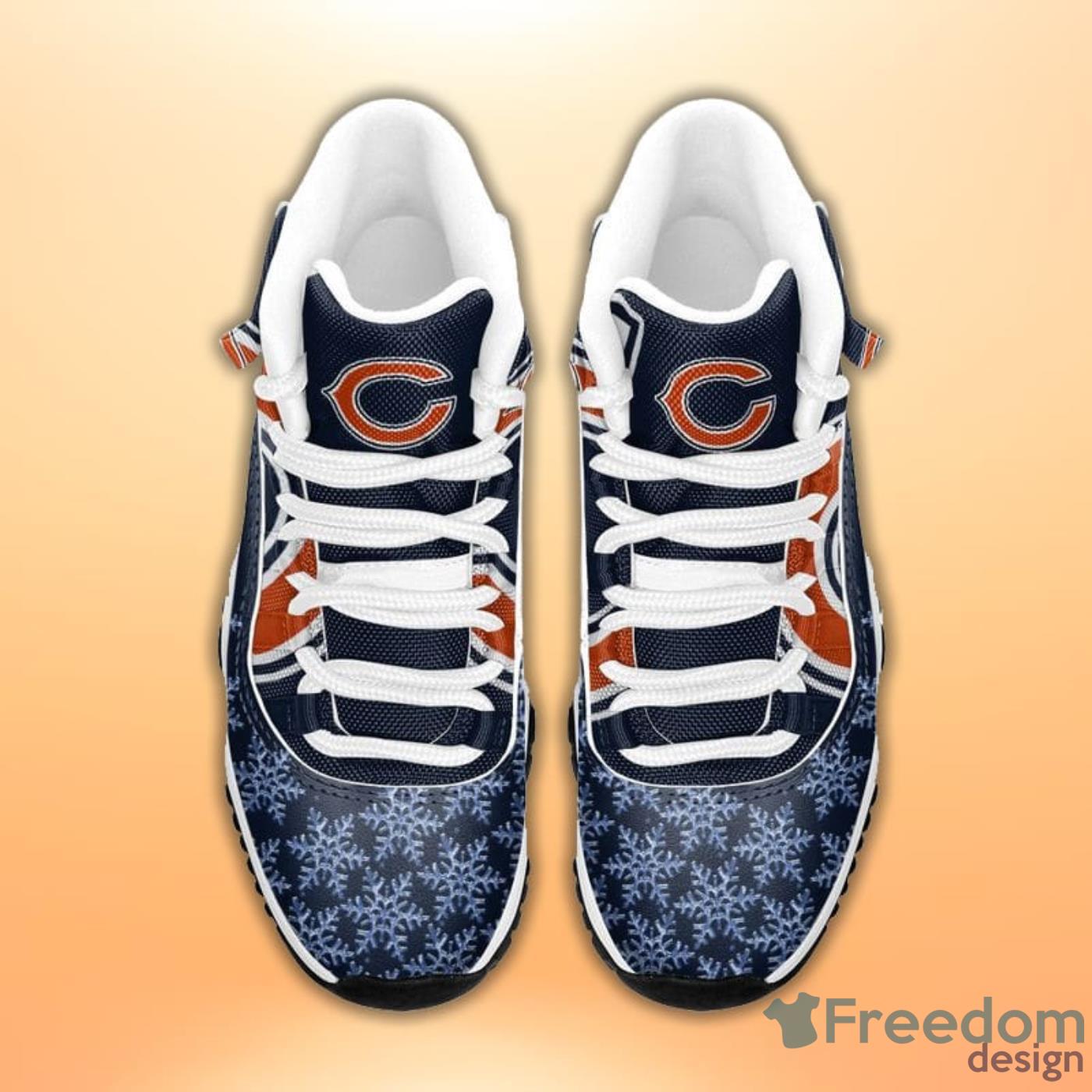 Chicago Bears Air Jordan 11 Shoes Sport Shoes For Fans Special Edition