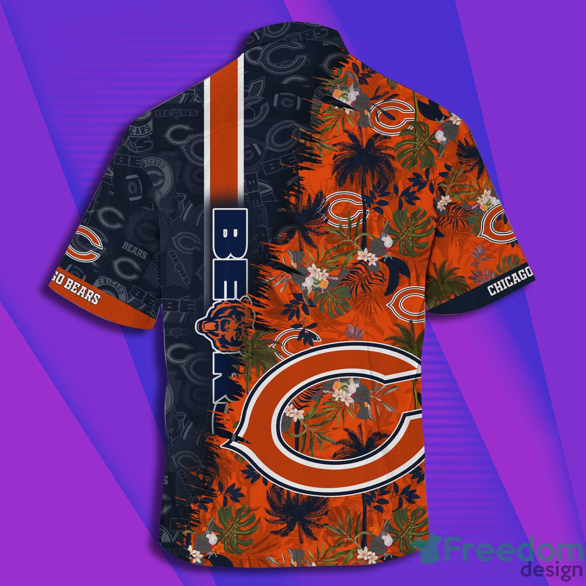 Chicago Bears NFL Combo Summer Hawaiian Shirt And Pants - Freedomdesign