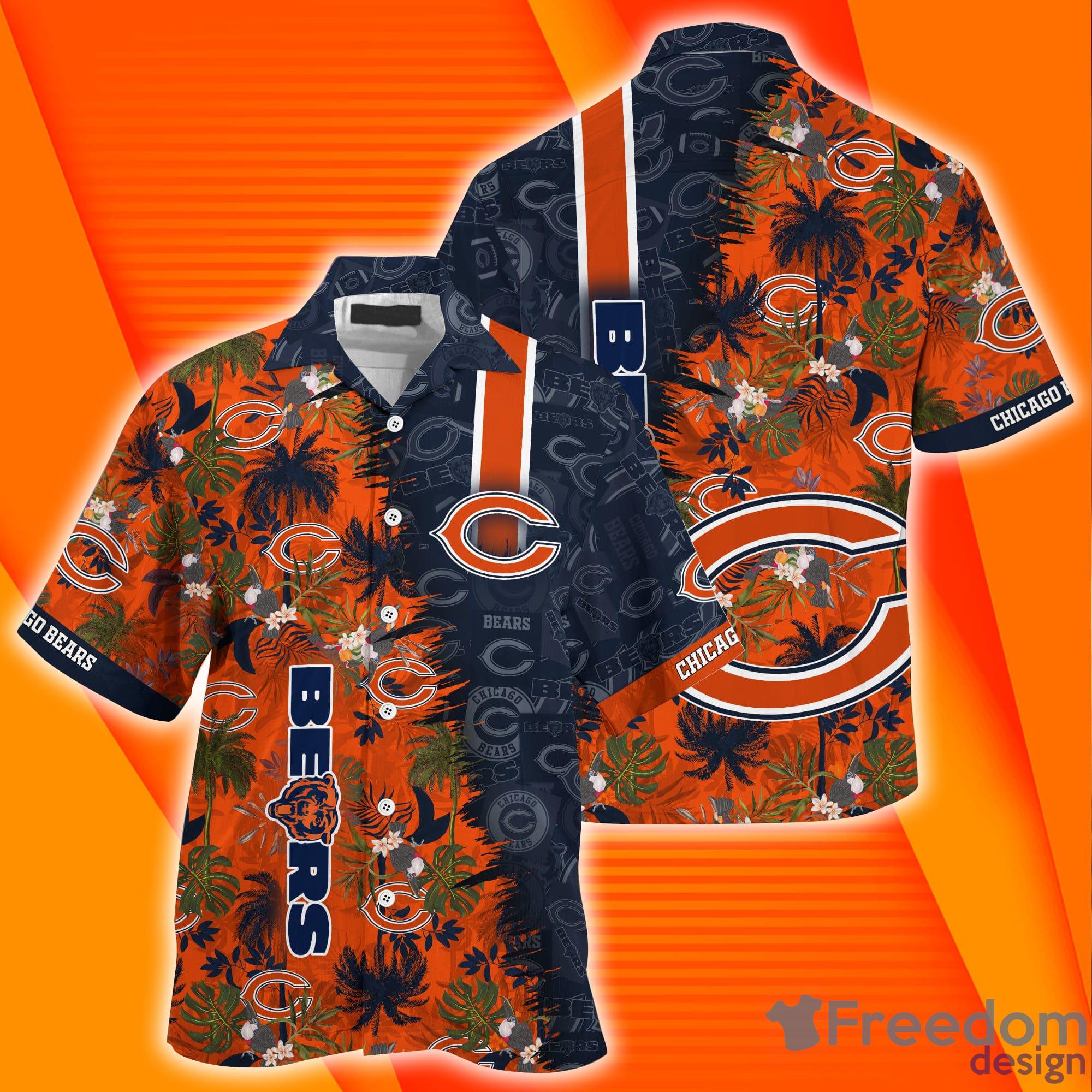 Chicago Bears NFL Combo Summer Hawaiian Shirt And Pants - Freedomdesign