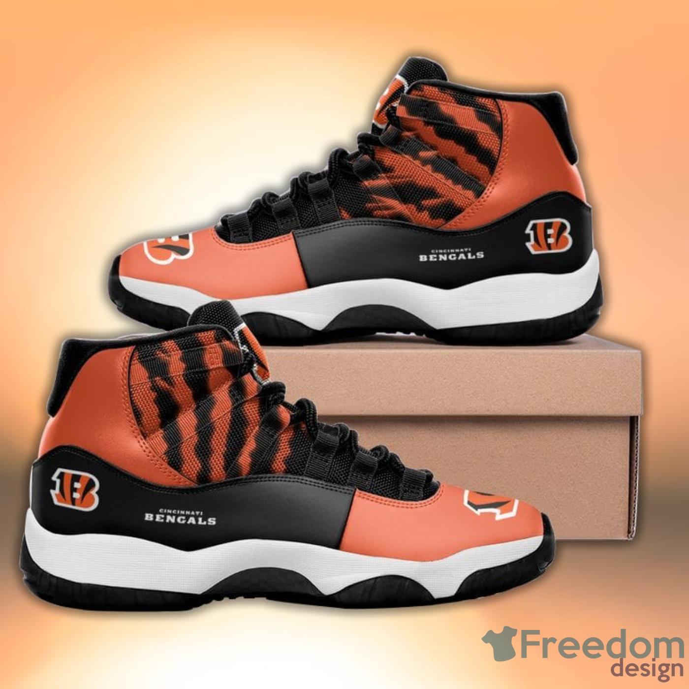 Cincinnati Bengals Snoopy Pattern Style Sneaker Air Jordan 11 Shoes -  Freedomdesign