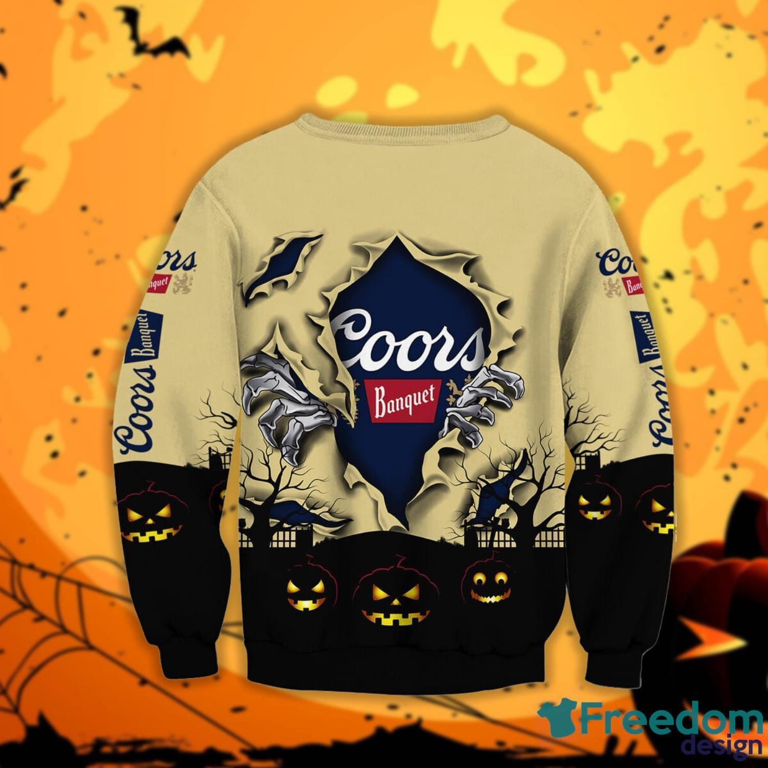 Coors Banquet Scary Night Halloween Gift Sweatshirt Product Photo 2