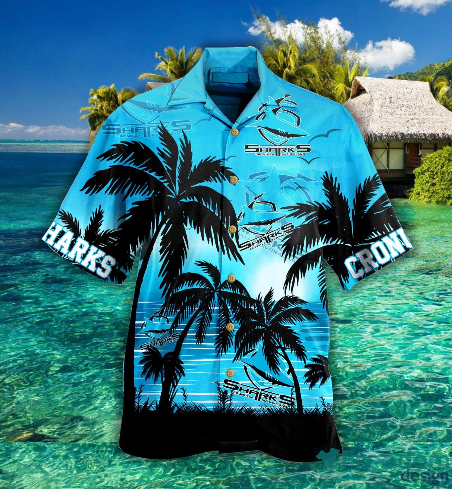 Sunset On The Island - Hawaiian Shirt - Dallas Cowboys Hawaiian