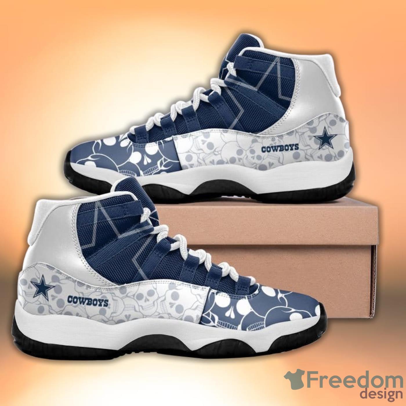 Dallas Cowboys Air JD11 Sneaker Shoes Design For Men Women NFL – ANEWDAY  Store