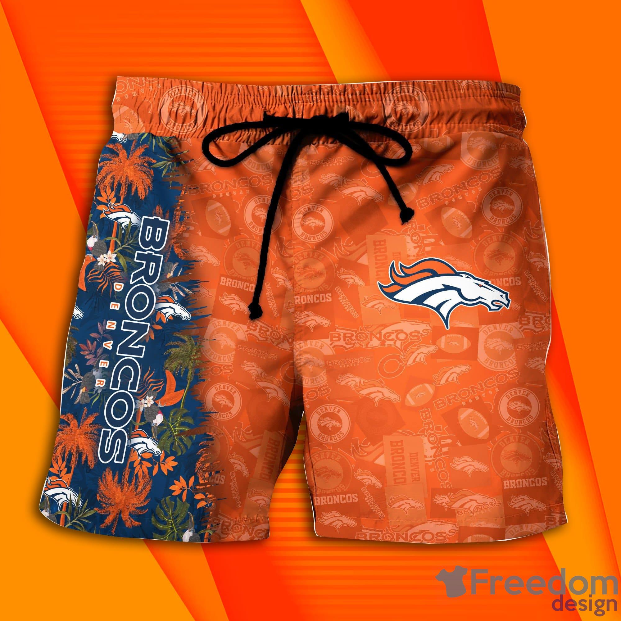 Denver Broncos NFL Combo Summer Hawaiian Shirt And Pants image Denver Broncos NFL Combo Summer Hawaiian Shirt And Pants Product Photo 4
