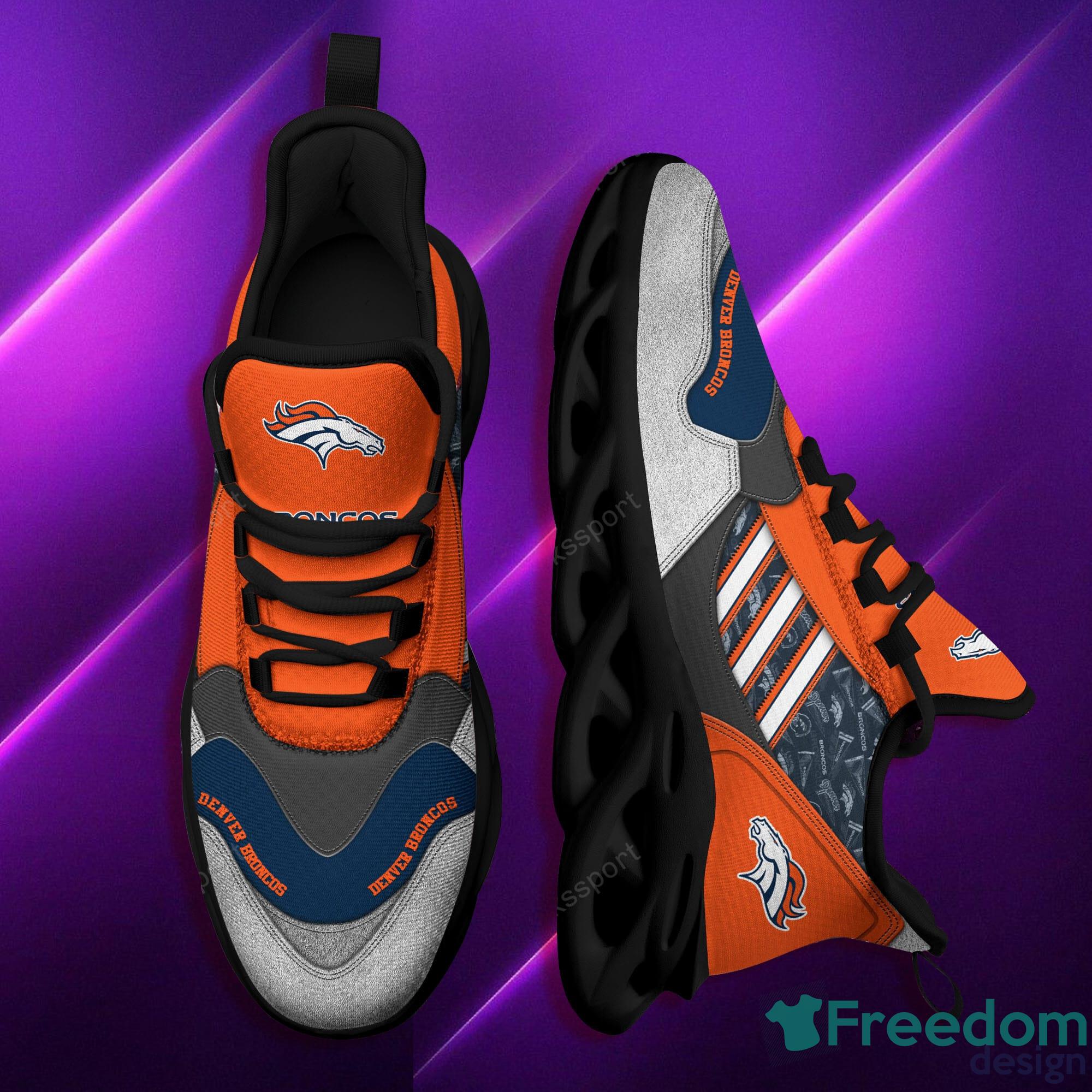 Denver Broncos NFL Running Shoes Teams Fan Yeezy Sneakers For Men And Women  - Freedomdesign