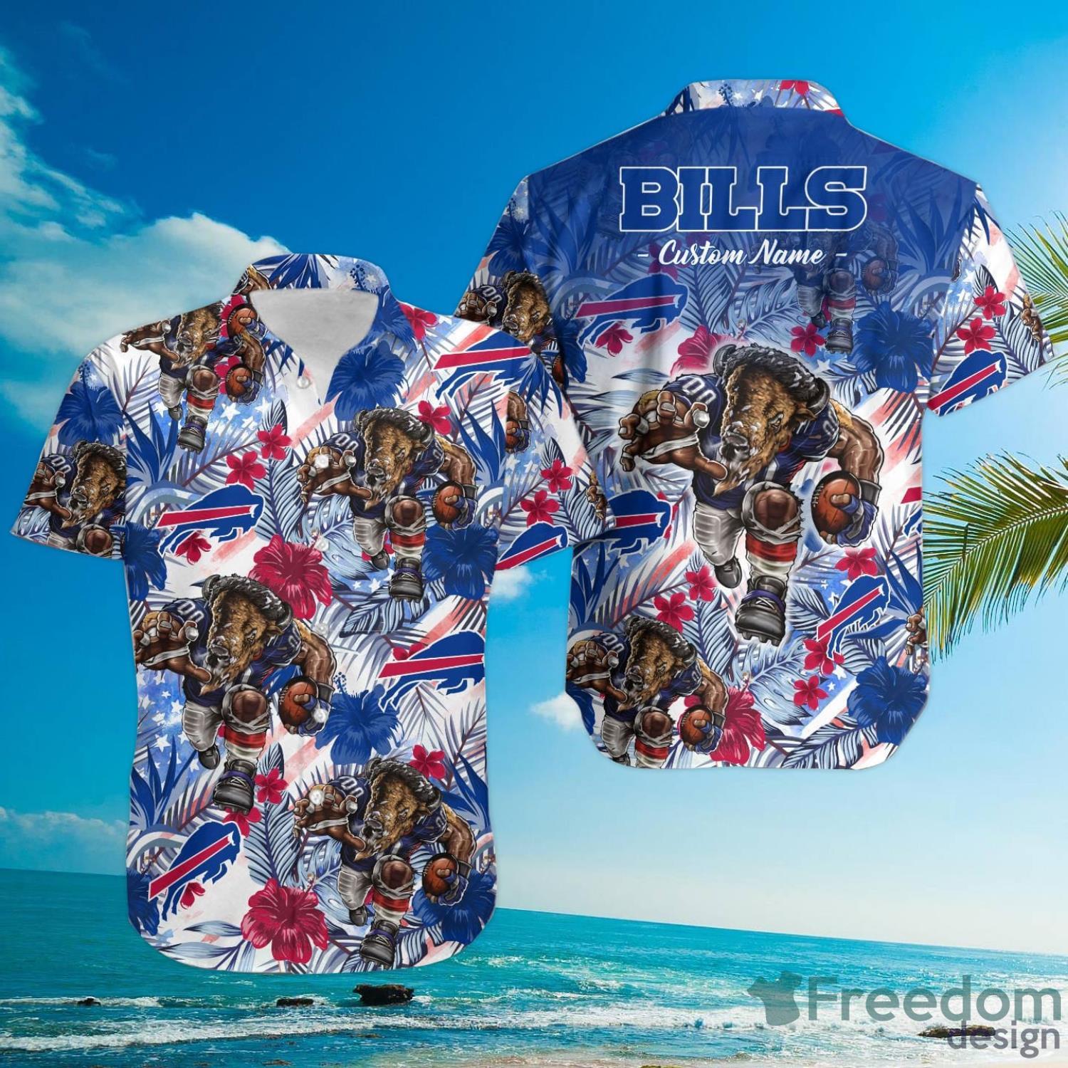 Buffalo Bills Trendy Hawaiian Shirt Buffalo Symbol American