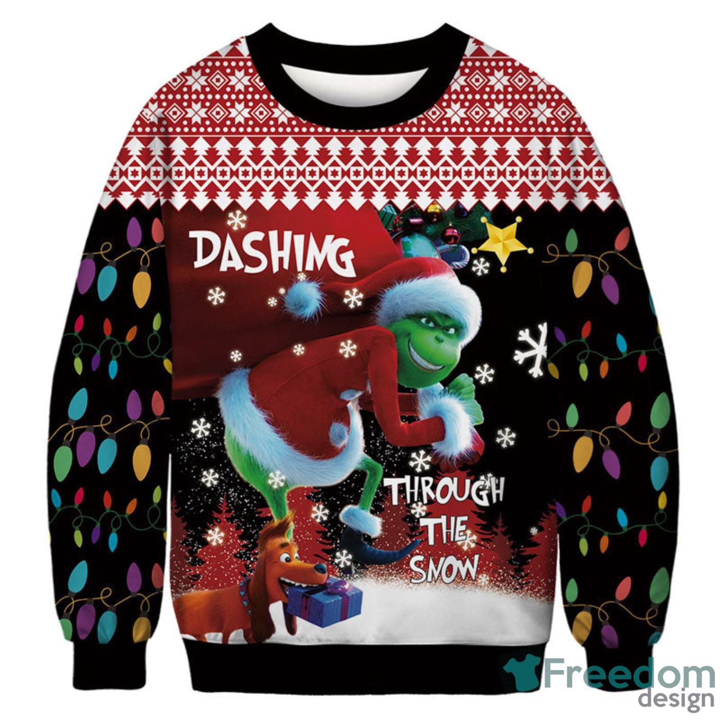 San Francisco 49ers Grinch Hug Christmas Ugly Sweater - Growkoc