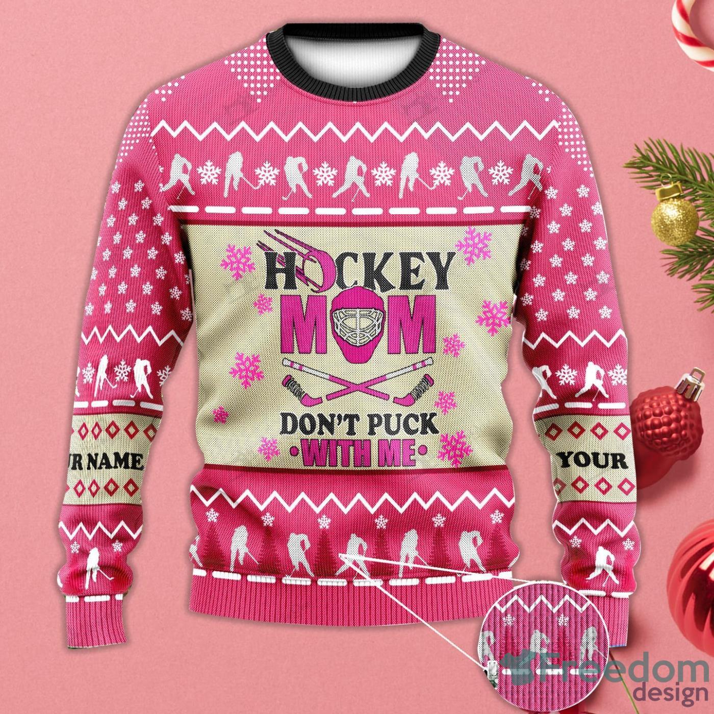 New York Islanders HoHoHo Mickey Logo NHL Fans Ugly Christmas Sweater Gift  Men Women - Banantees