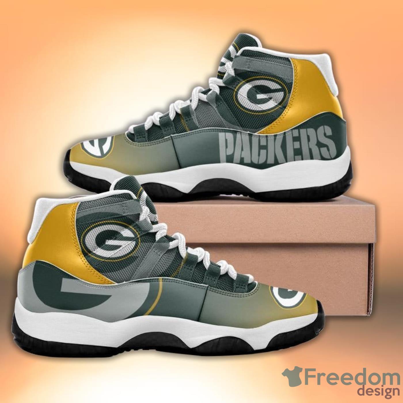 Green Bay Packers Air Jordan 13 Sneakers Best Gift For Men And Women