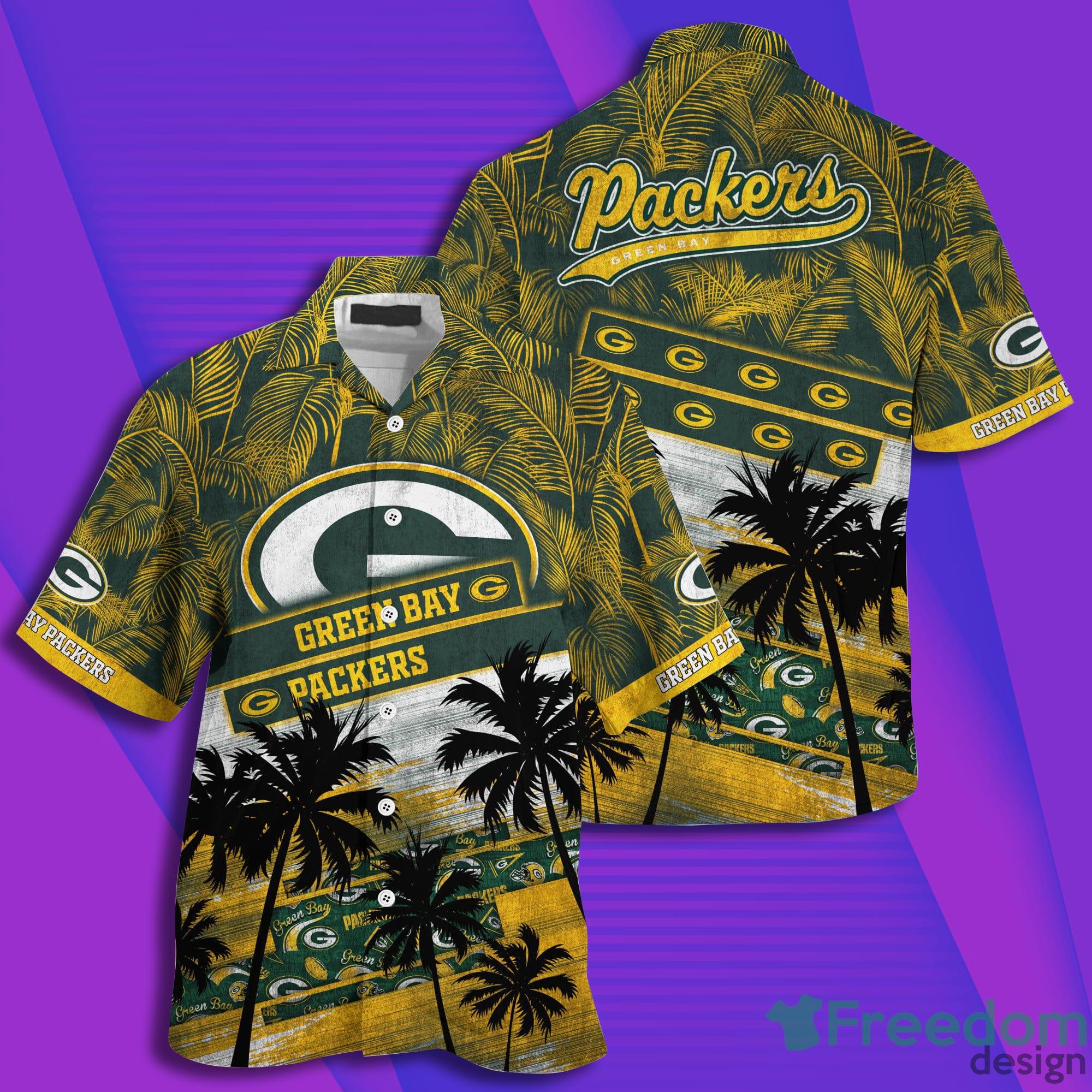 Green Bay Packers NFL And Tropical Pattern Combo Summer Hawaiian Shirt And  Pants - Freedomdesign
