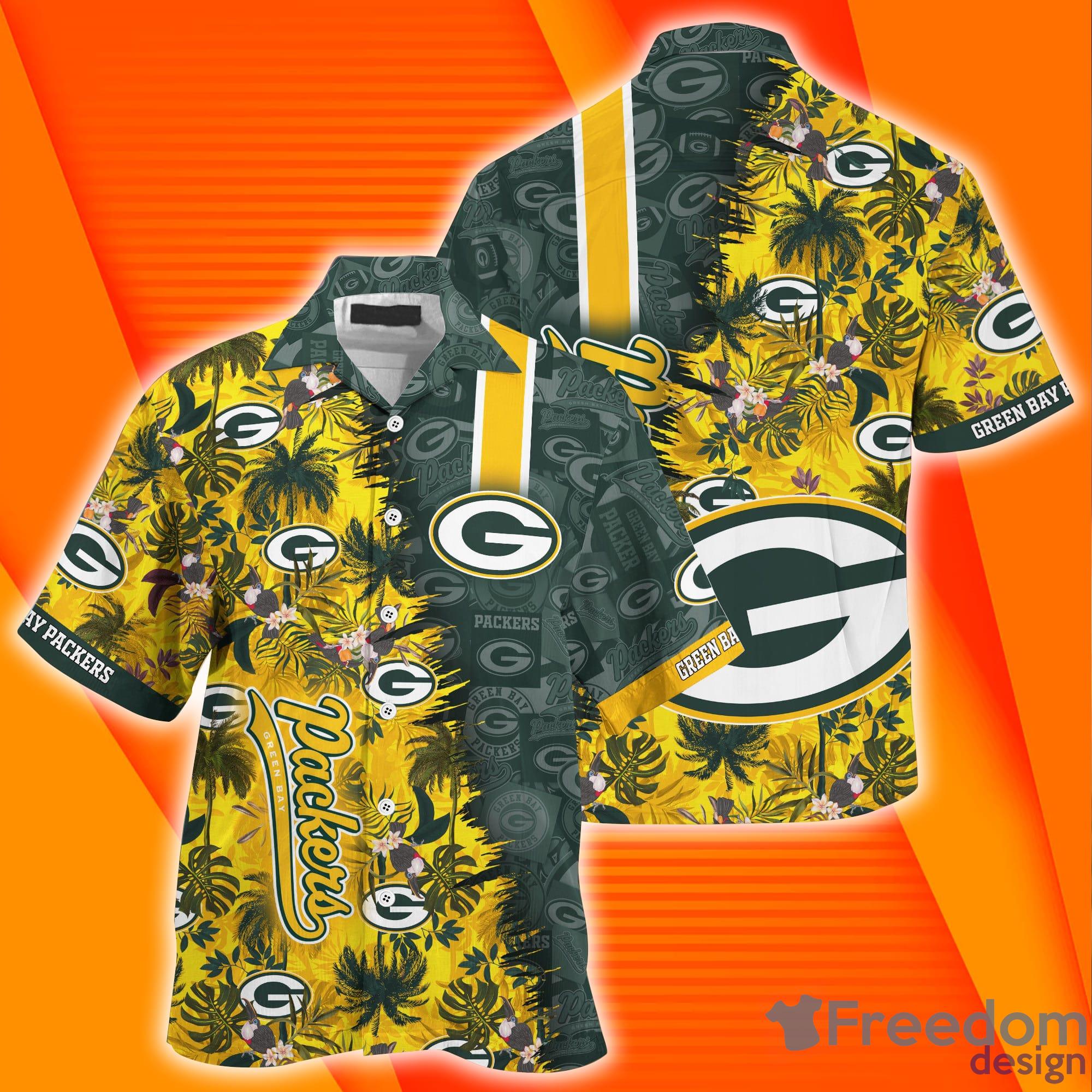 Green Bay Packers NFL And Tropical Pattern Combo Summer Hawaiian Shirt And  Pants