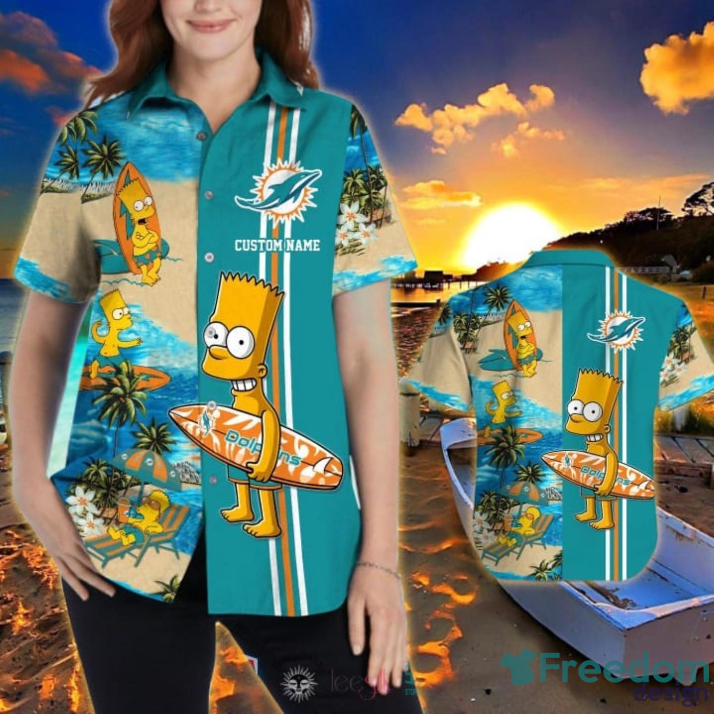 Hot Trend Personalized Buffalo Bills Bart Simpson Hawaiian And