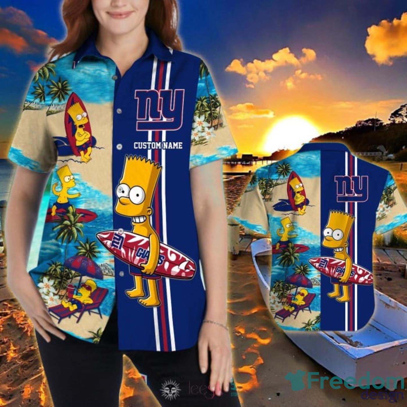 NFL New Orleans Saints Hawaiian Shirt Bart Simpson Trends Summer