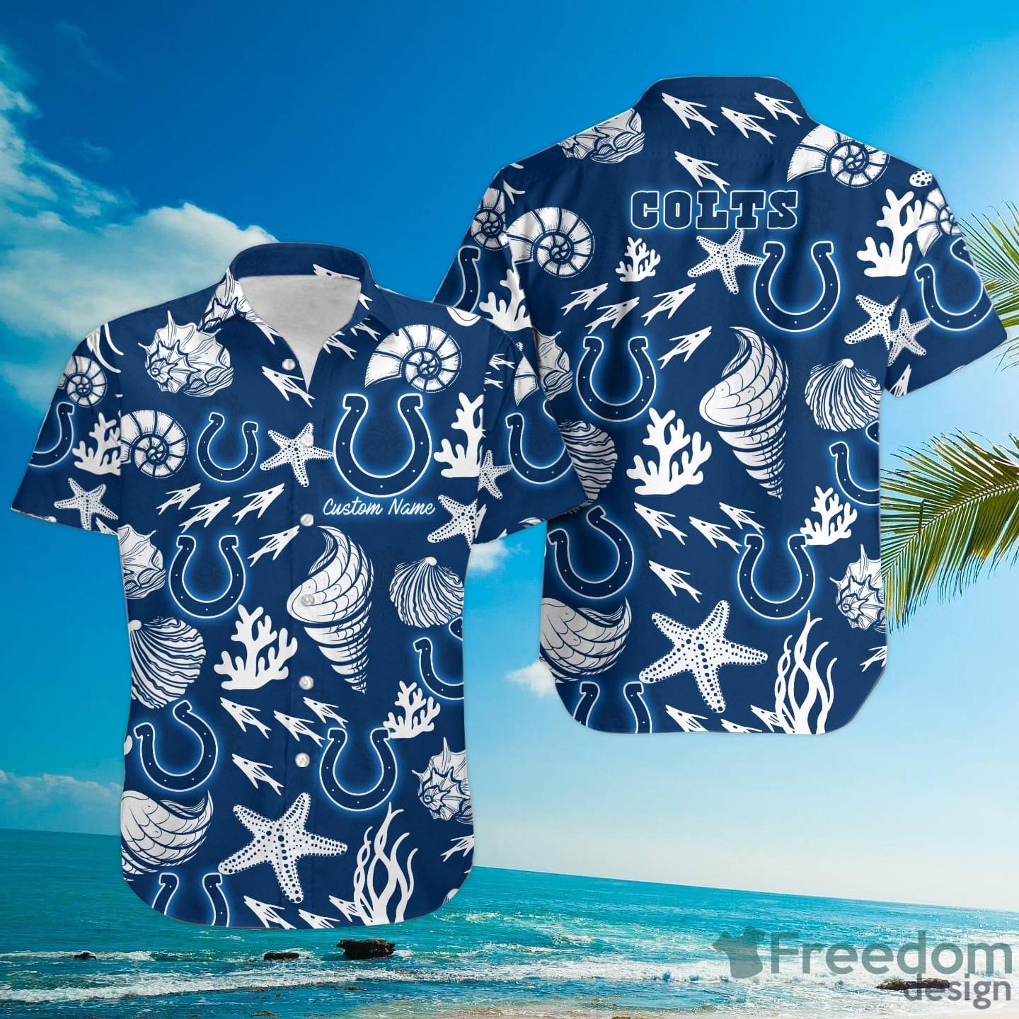 Colts Hawaiian Shirt Indianapolis Colts Cool Custom Hawaiian