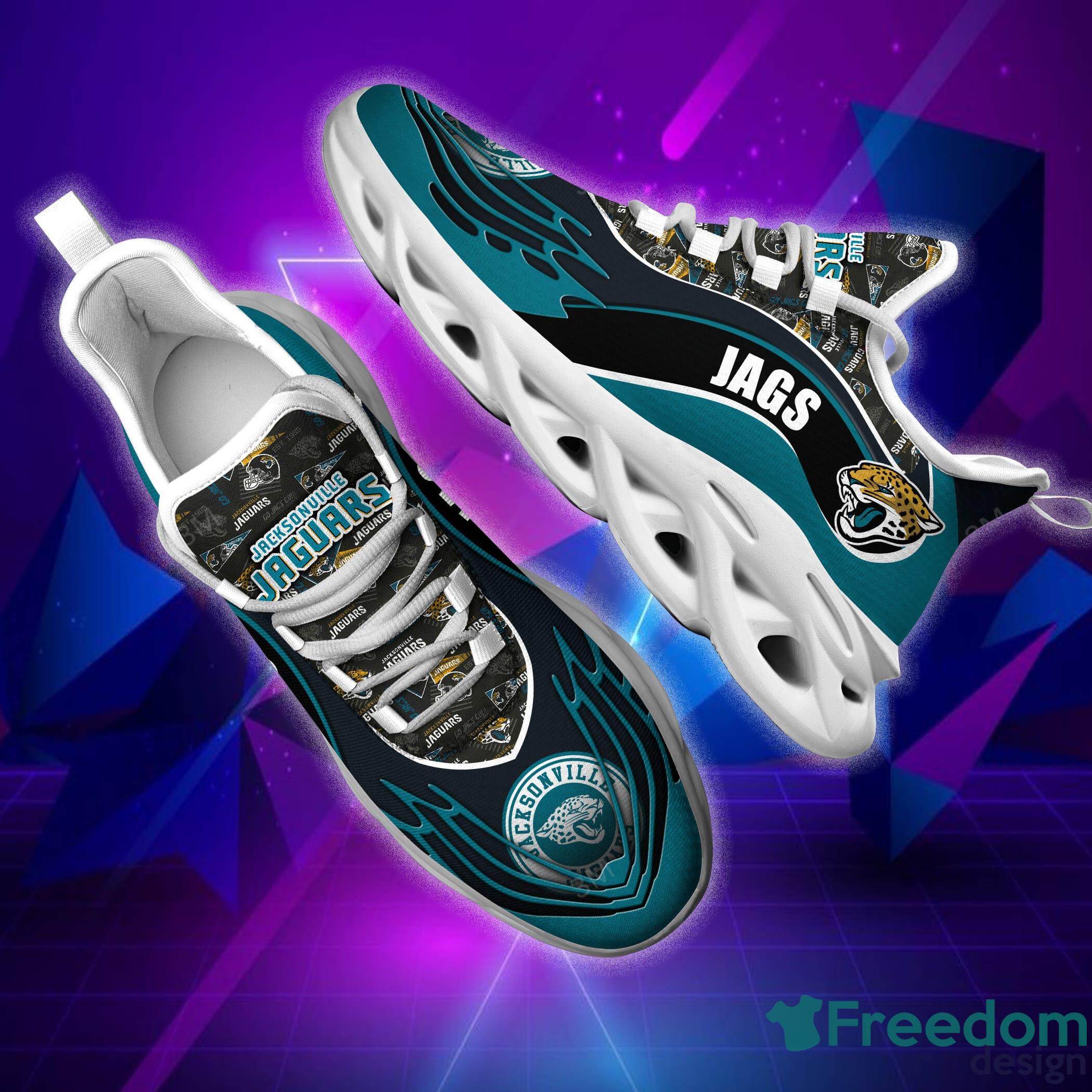Jacksonville Jaguars NFL Symbol Max Soul Sneakers Sport Shoes Product Photo 3 Jacksonville Jaguars NFL Symbol Max Soul Sneakers Sport Shoes Product Photo 3