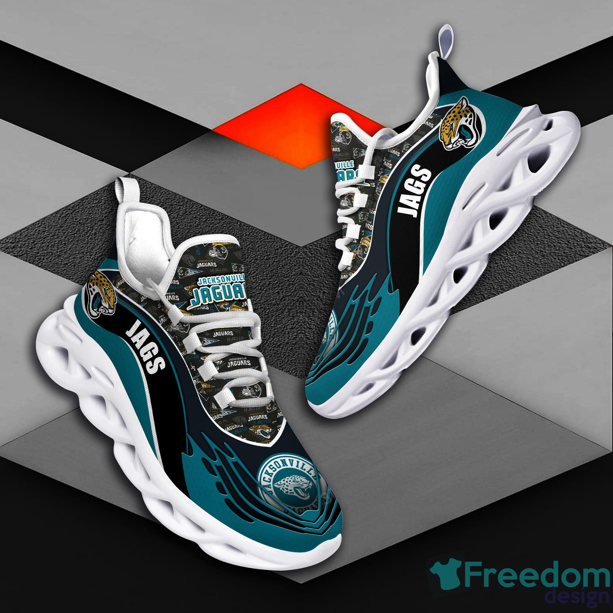 Jacksonville Jaguars NFL Symbol Max Soul Sneakers Sport Shoes Product Photo 4 Jacksonville Jaguars NFL Symbol Max Soul Sneakers Sport Shoes Product Photo 4