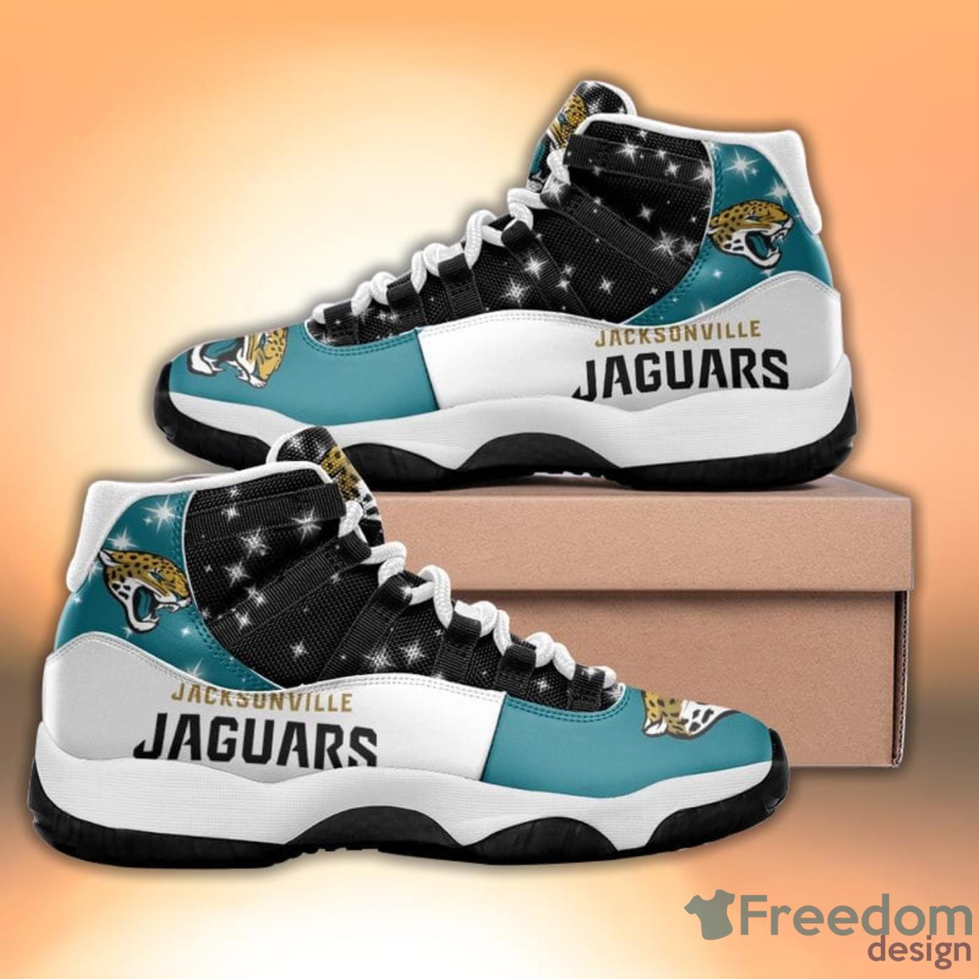 Jacksonville Jaguars Sneakers Air Jordan 13 Shoes For Fans - Freedomdesign